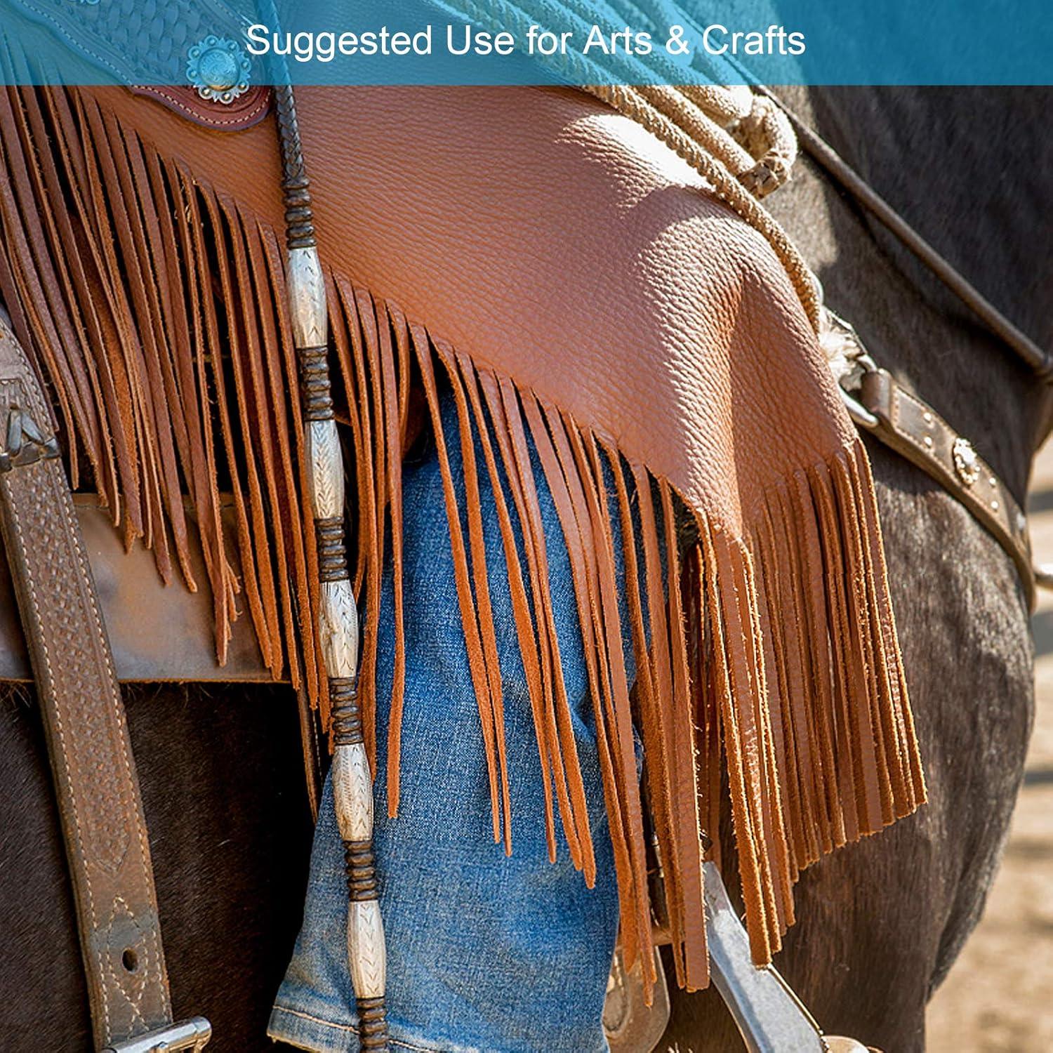 Cordones de Cuero para Botas - 183 cm x 3.2 mm - Marrón