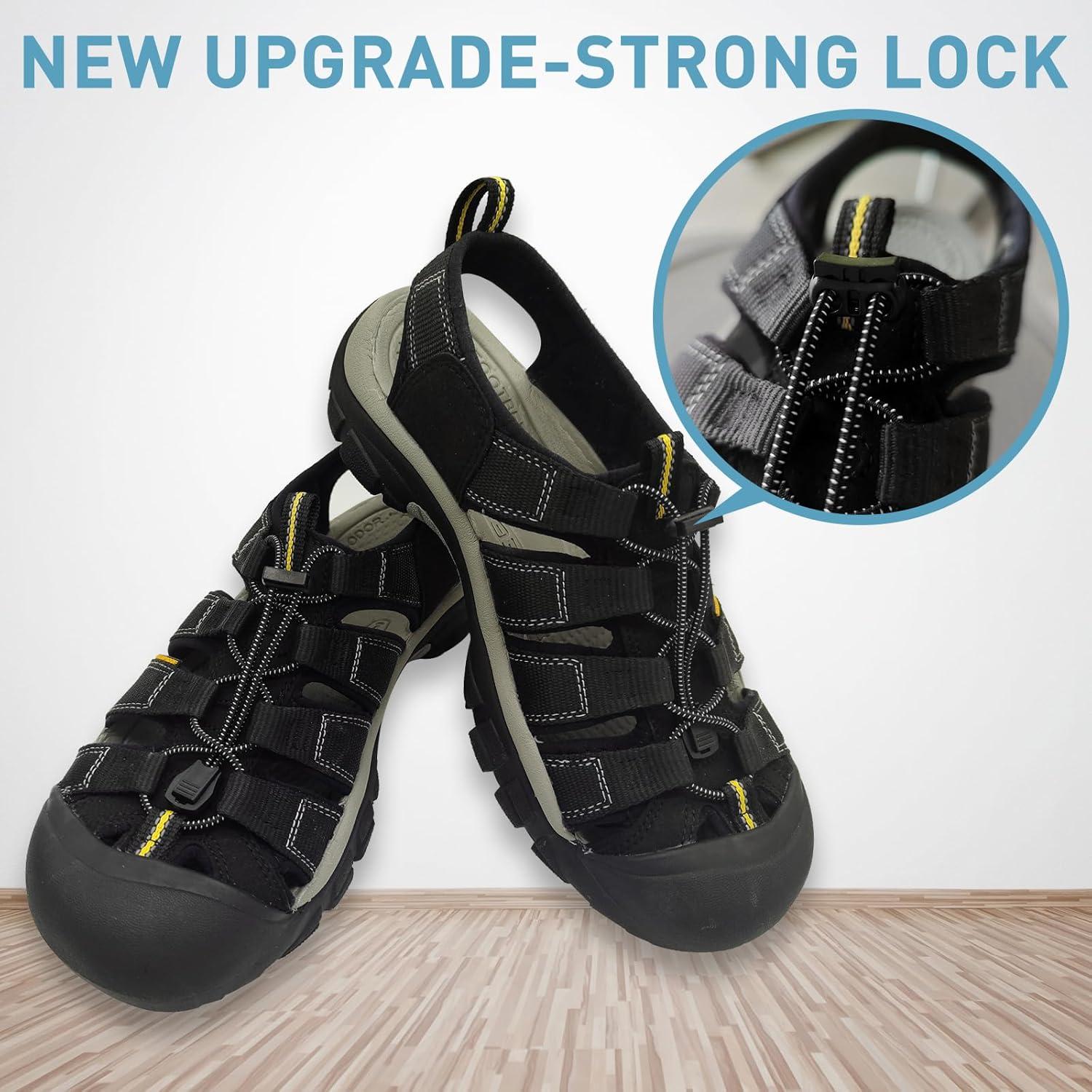 Cintas Elásticas Sin Nudos UamGlsob para Sandalias - Talla Única