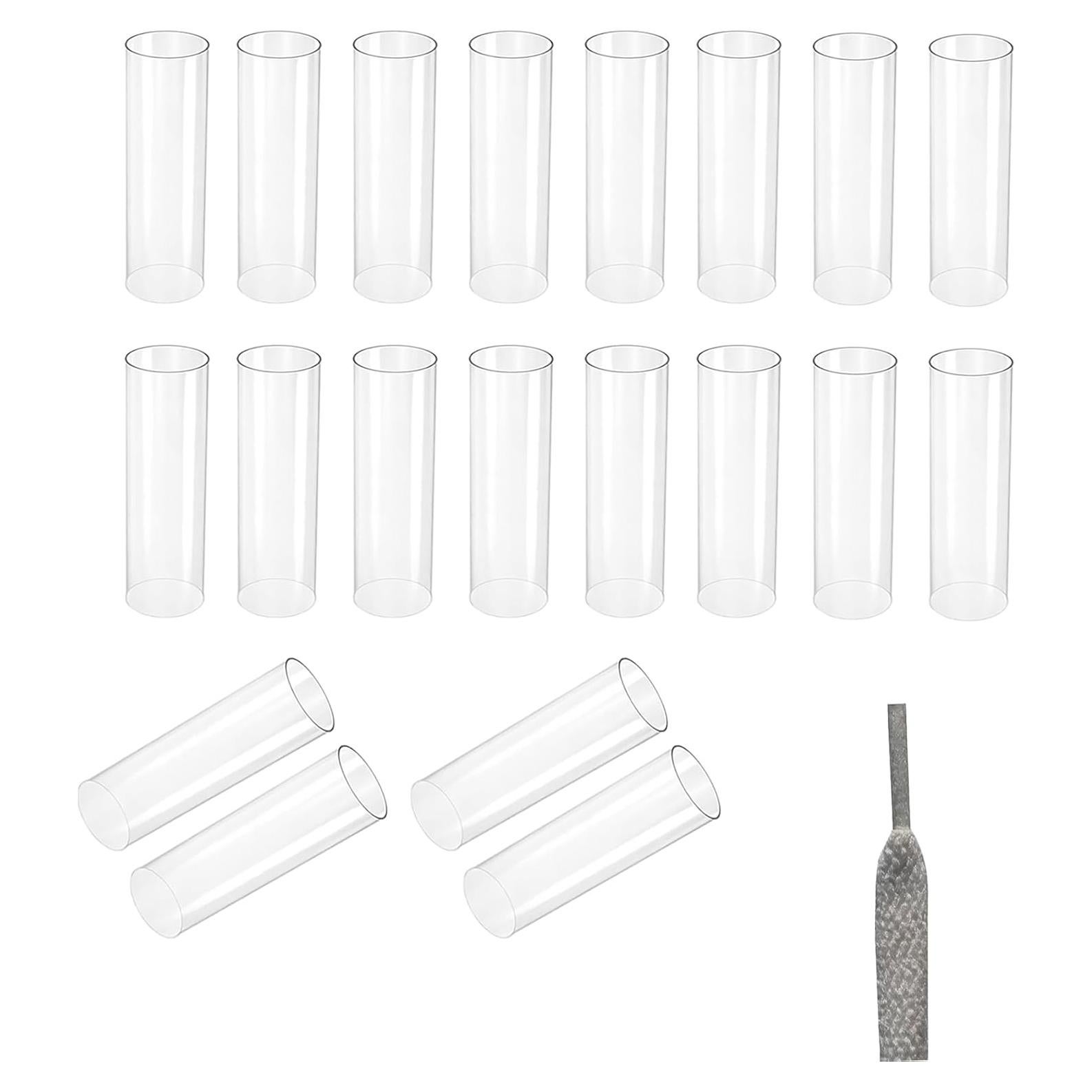 Aglets para Cordones de Zapatillas - 20 Piezas Transparentes