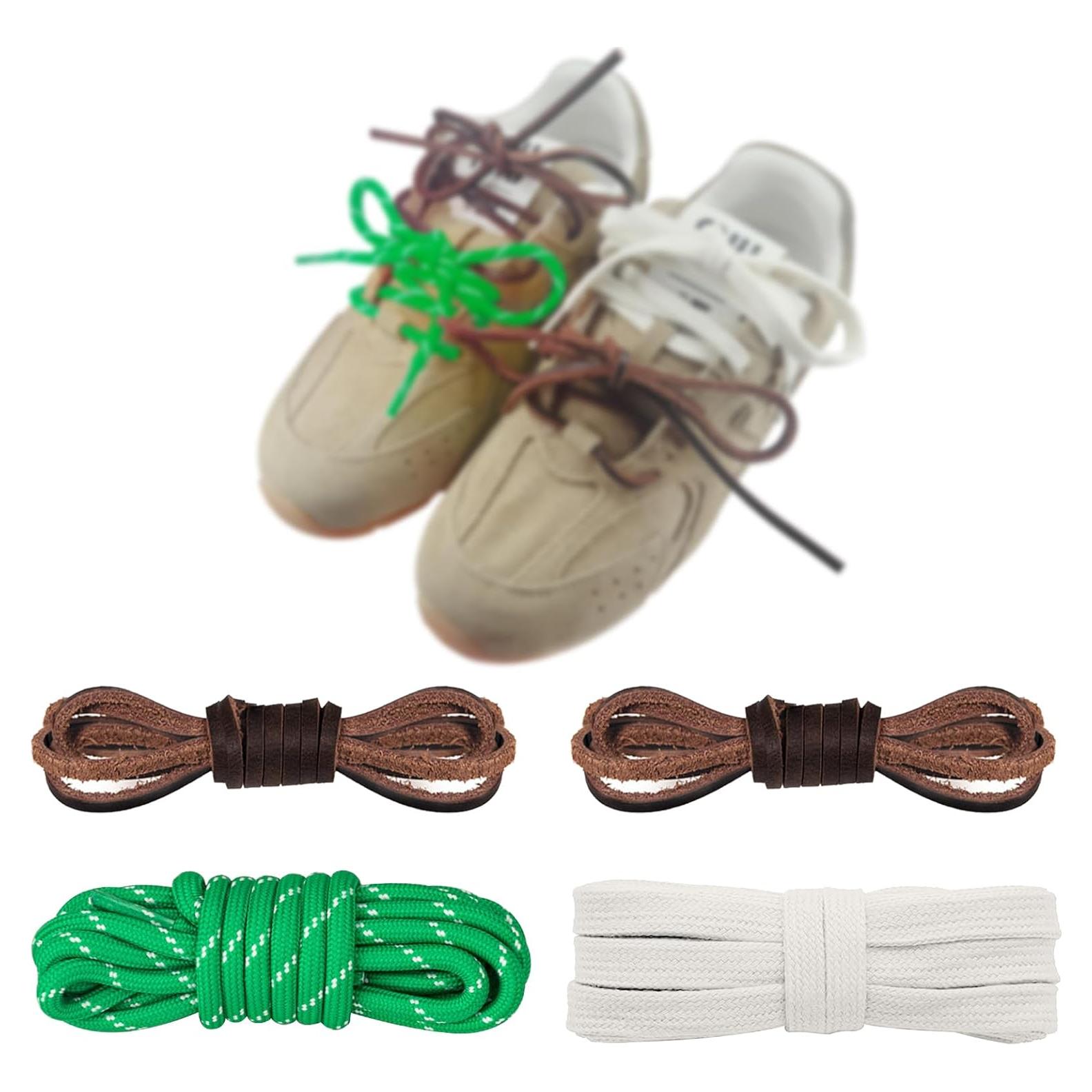 Cordones de Zapatos Redondos Multicolor para Zapatillas Samba