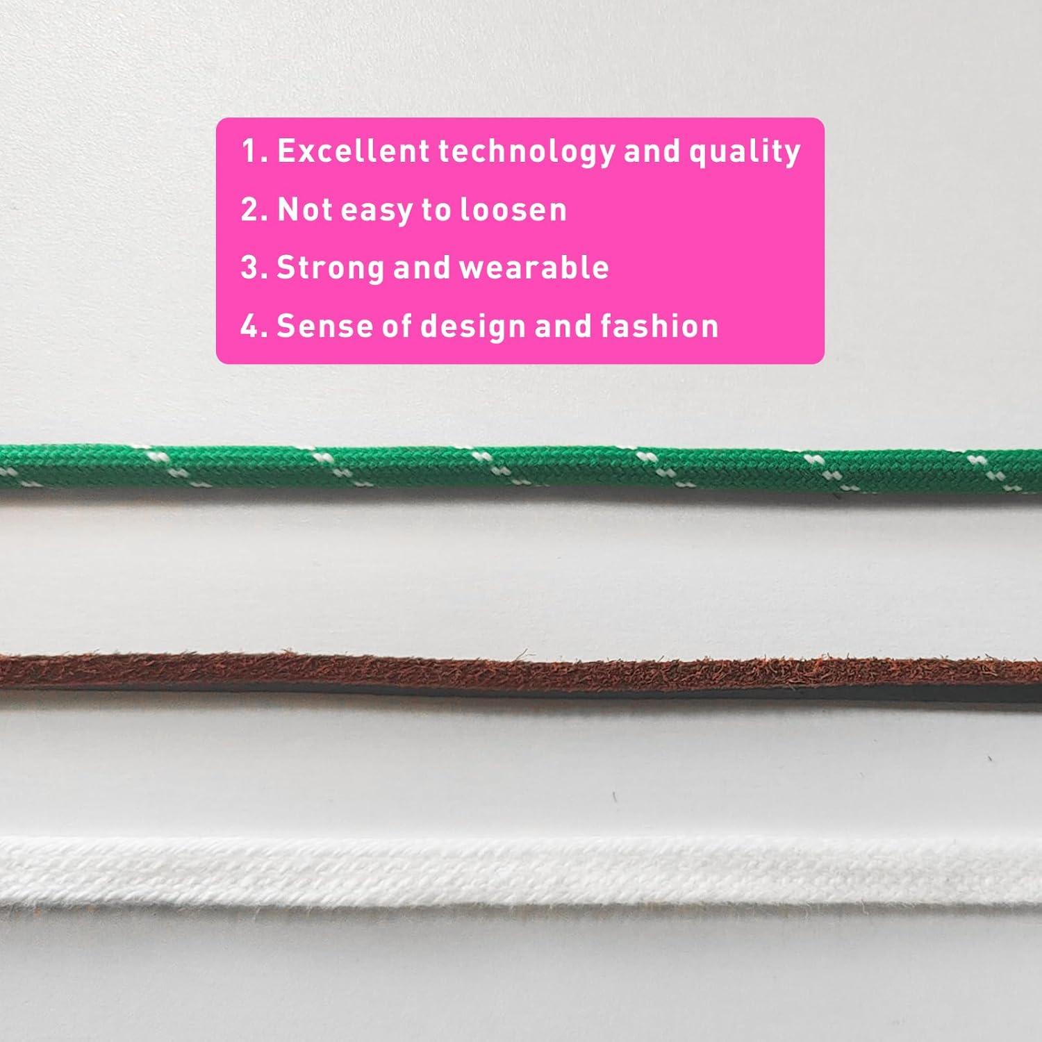 Cordones de Zapatos Redondos Multicolor para Zapatillas Samba