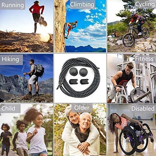 Cintas de Zapatos Sin Atar AIXMEET 1 Par Elásticas 120 cm