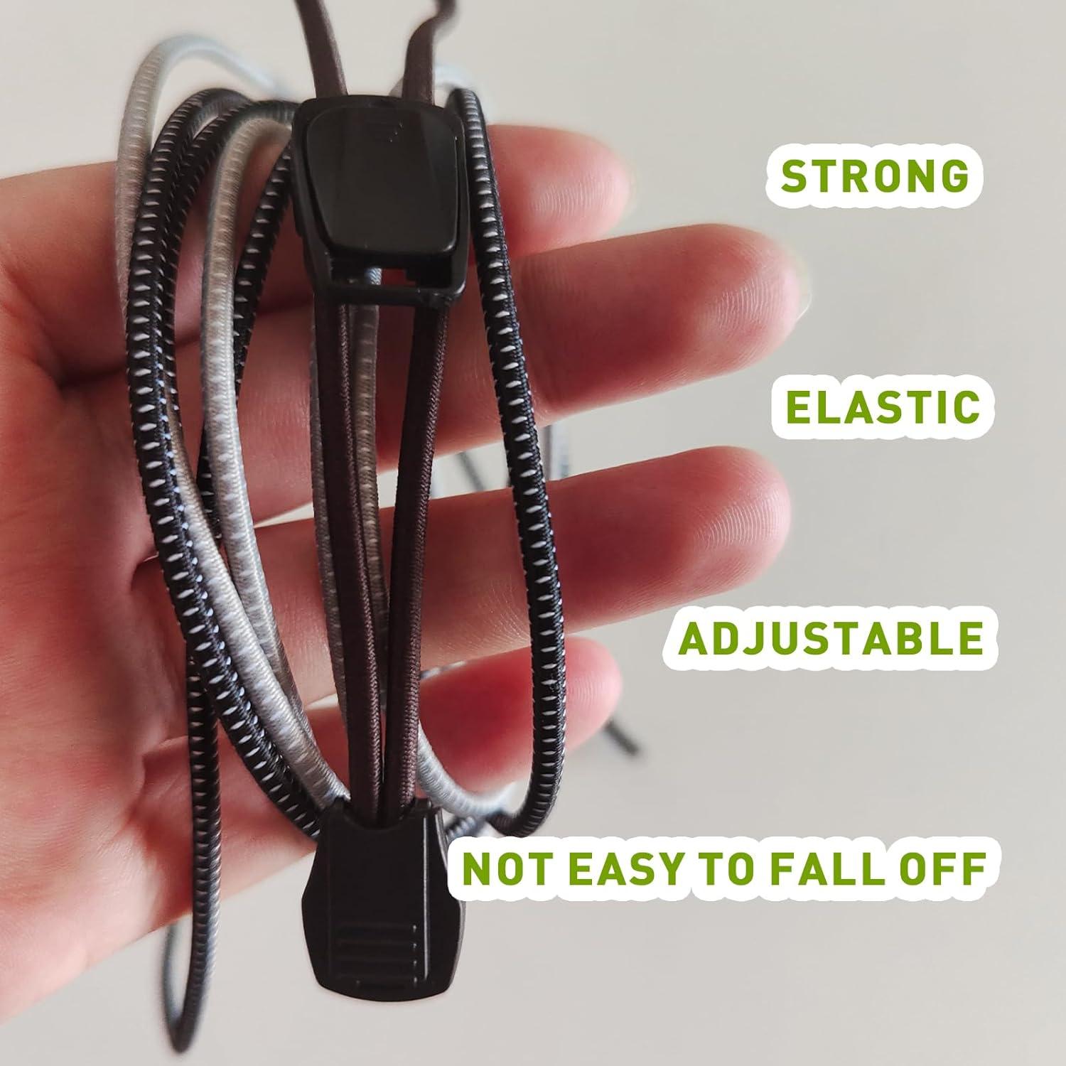 Cordones Elásticos Sin Nudos Merrell 2 Pares Marrón 119 cm