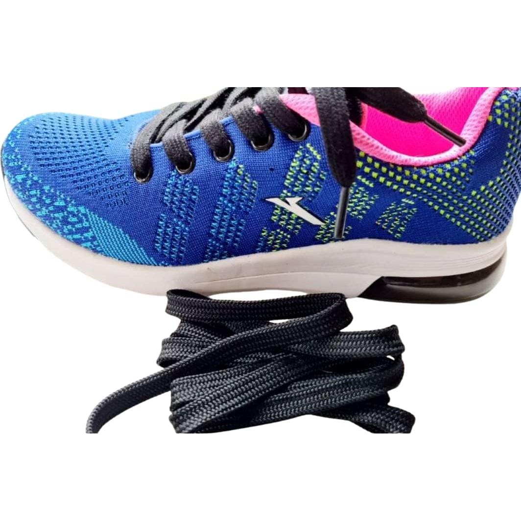 4 Cuerdas Planas de Sudadera Losita 140 cm Negro/Blanco