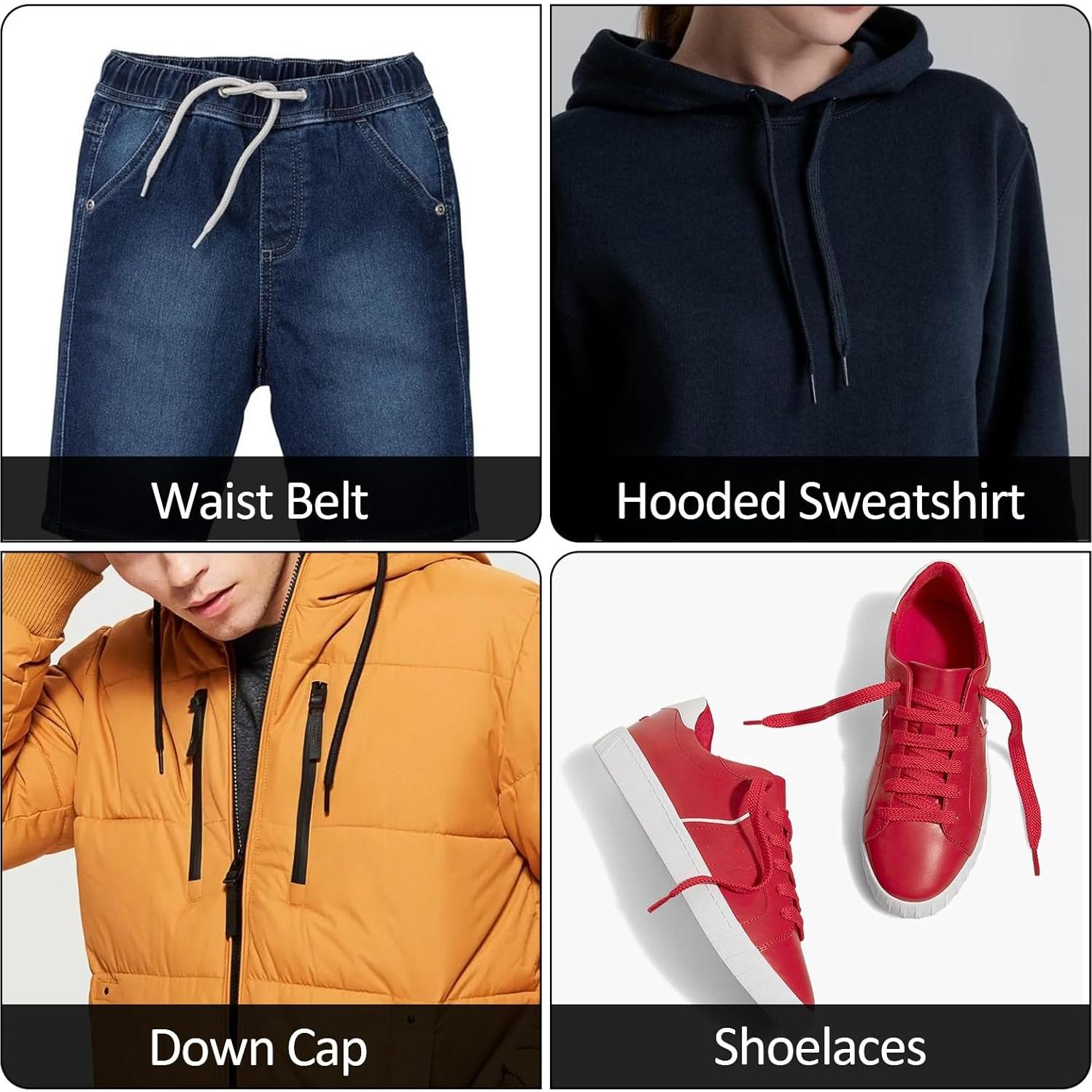 Puntas para Cordones Bremorou 100 Pcs Transparentes 2.5x0.5 cm