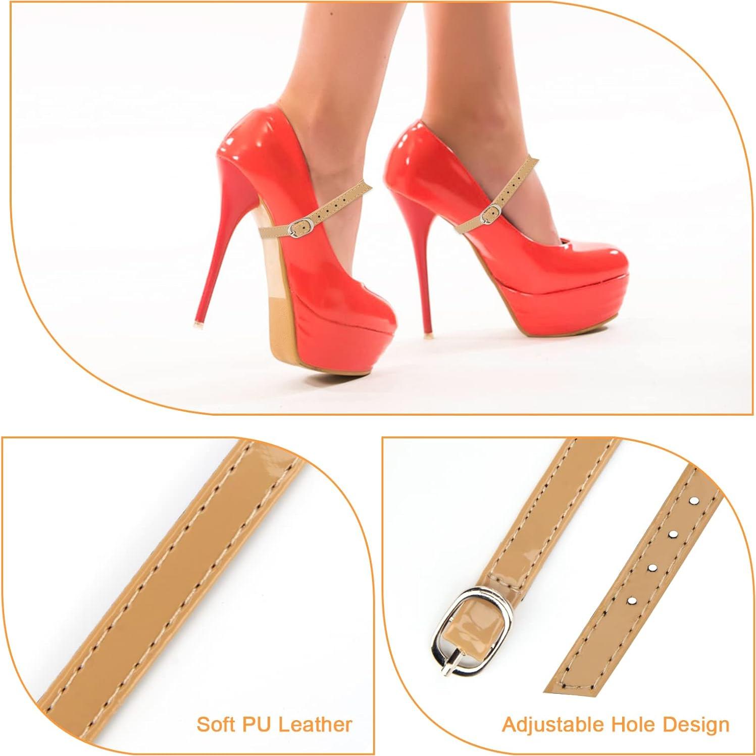 Correas Desmontables de PU para Tacones Altos AHIER - Albaricoque