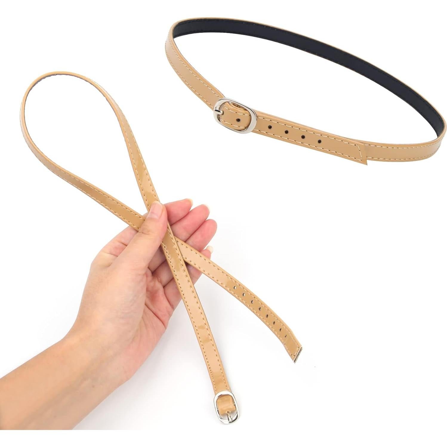 Correas Desmontables de PU para Tacones Altos AHIER - Albaricoque