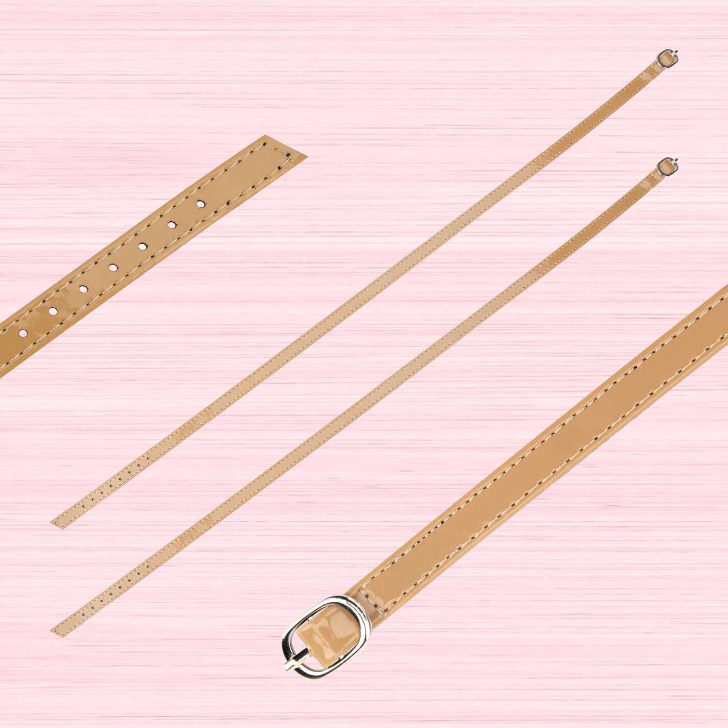 Correas Desmontables de PU para Tacones Altos AHIER - Albaricoque