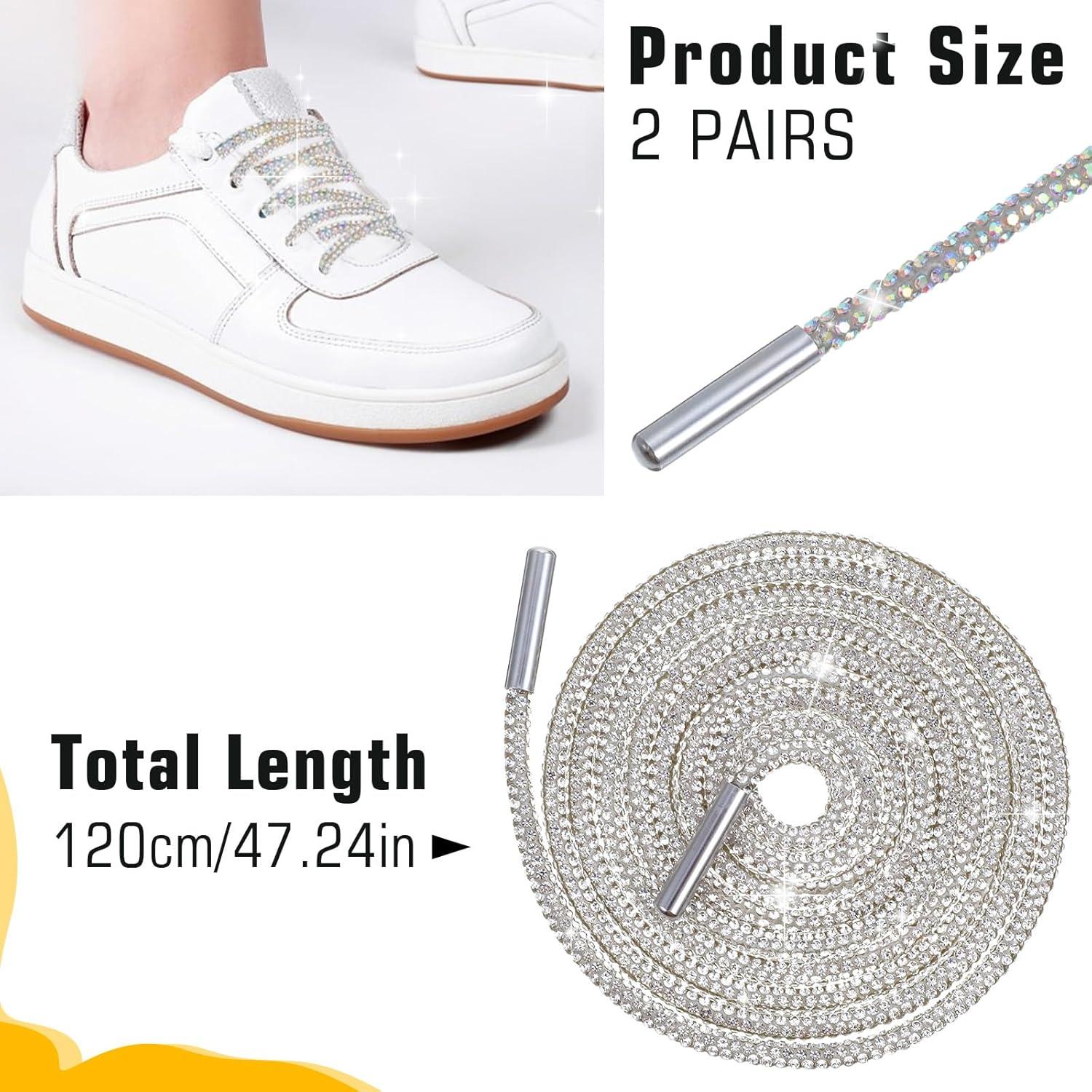 Cordoneras de Strass Brillantes Larrel 120cm para Zapatillas