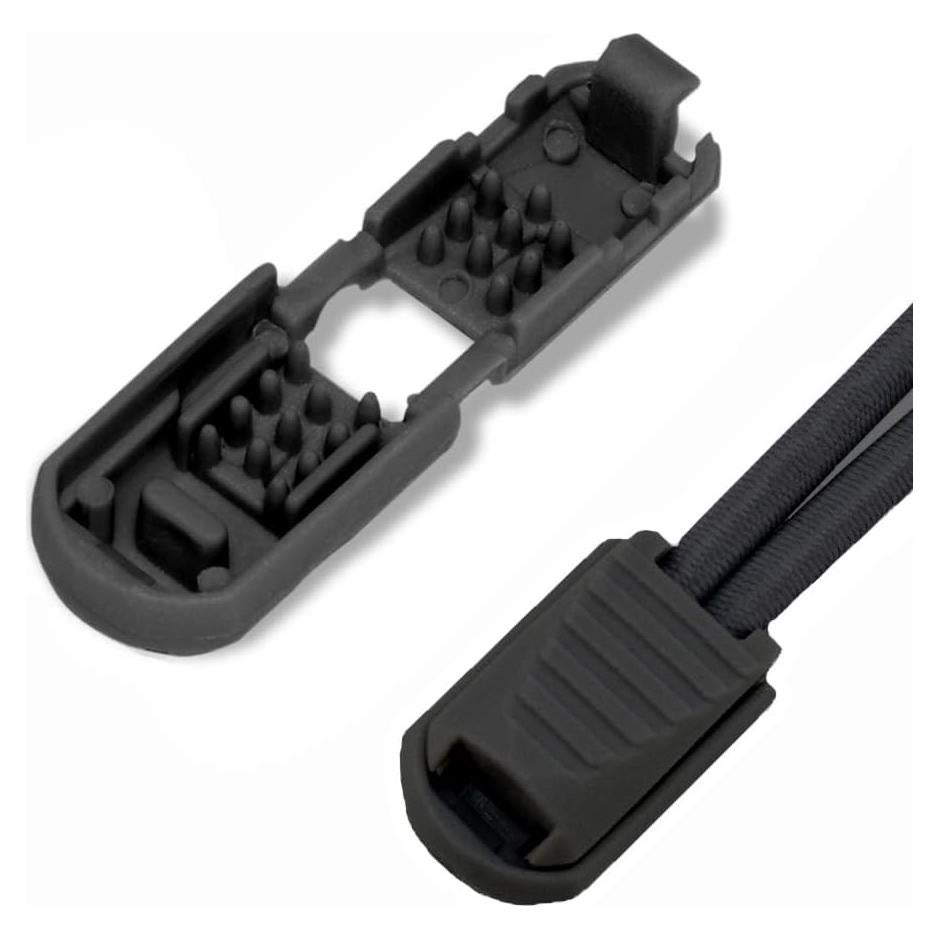 RJ-Sport 12 Puntas de Cuerda de Nylon Premium - Clips de Cremallera