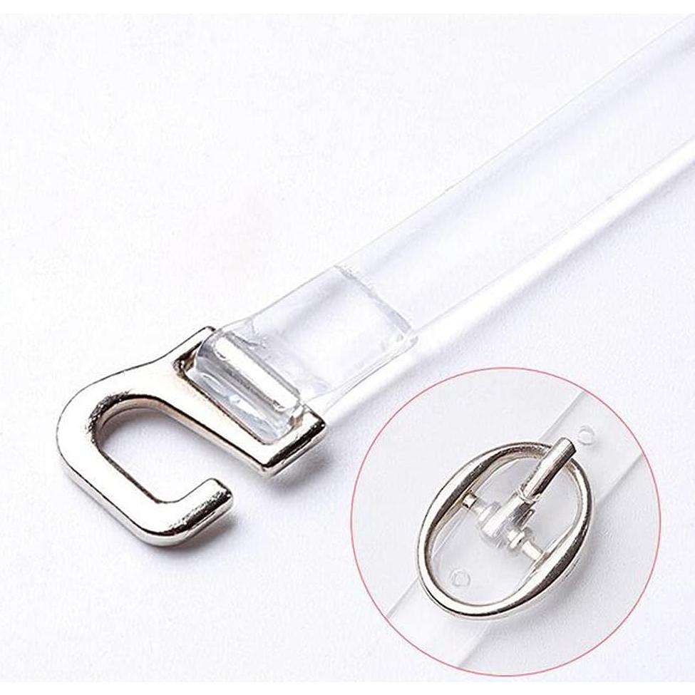 Correas Transparentes Antideslizantes para Tacones Altos - 2 Pares