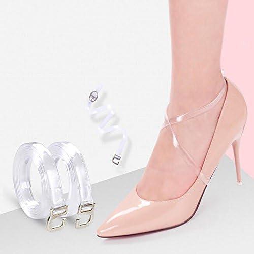 Correas Transparentes Antideslizantes para Tacones Altos - 2 Pares