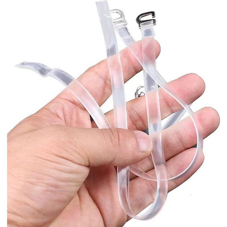 Correas Transparentes Antideslizantes para Tacones Altos - 2 Pares