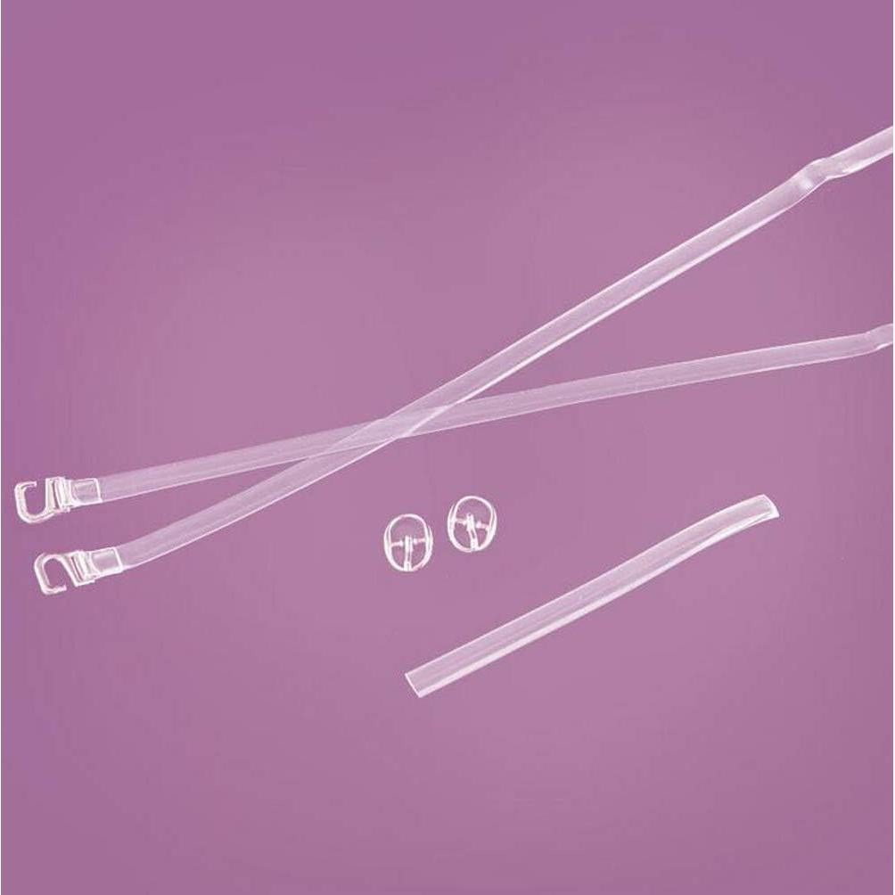 Correas Transparentes Antideslizantes para Tacones Altos - 2 Pares