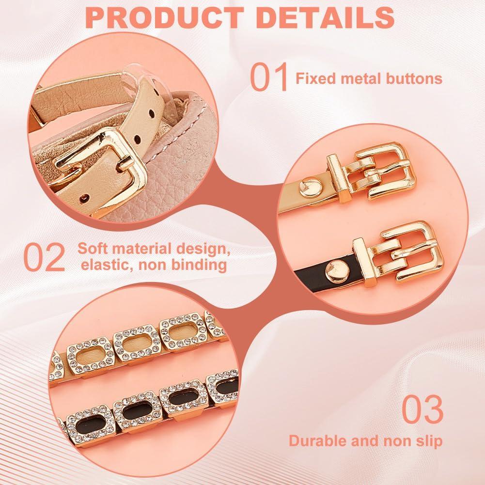 Correas de Cuero PH PandaHall para Tacones Altos - 2 Pares