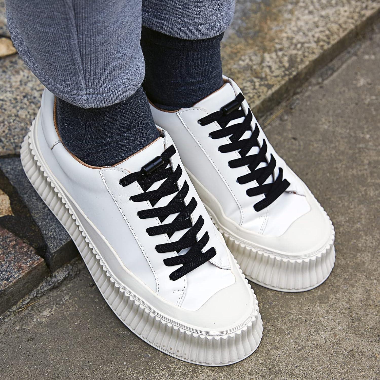 Cordones Elásticos Sin Nudos Anan520 - 2 Pares para Todos