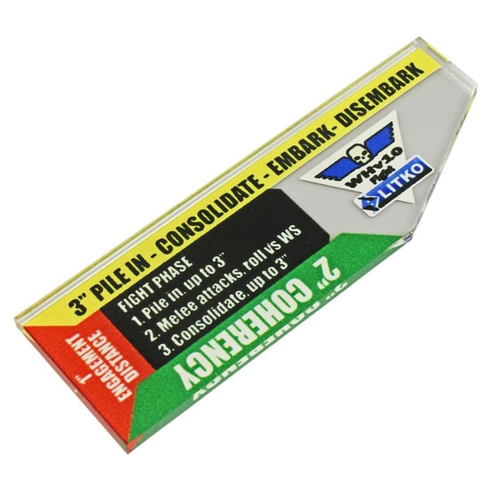 Juego de Medidores LITKO para Warhammer 40K 10ª Edición - 3 cm