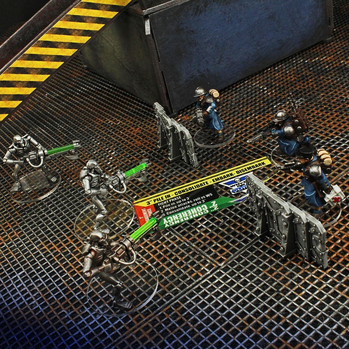 Juego de Medidores LITKO para Warhammer 40K 10ª Edición - 3 cm