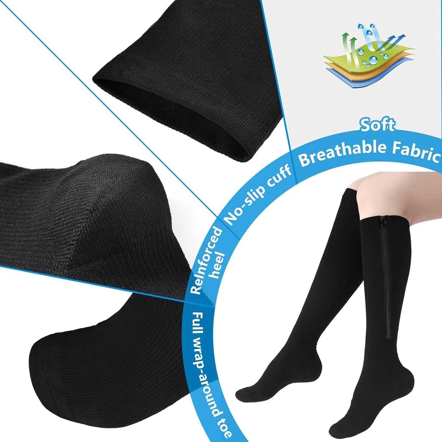 Calcetines de Compresión Cerpit 15-20 mmHg Unisex 2 Pares