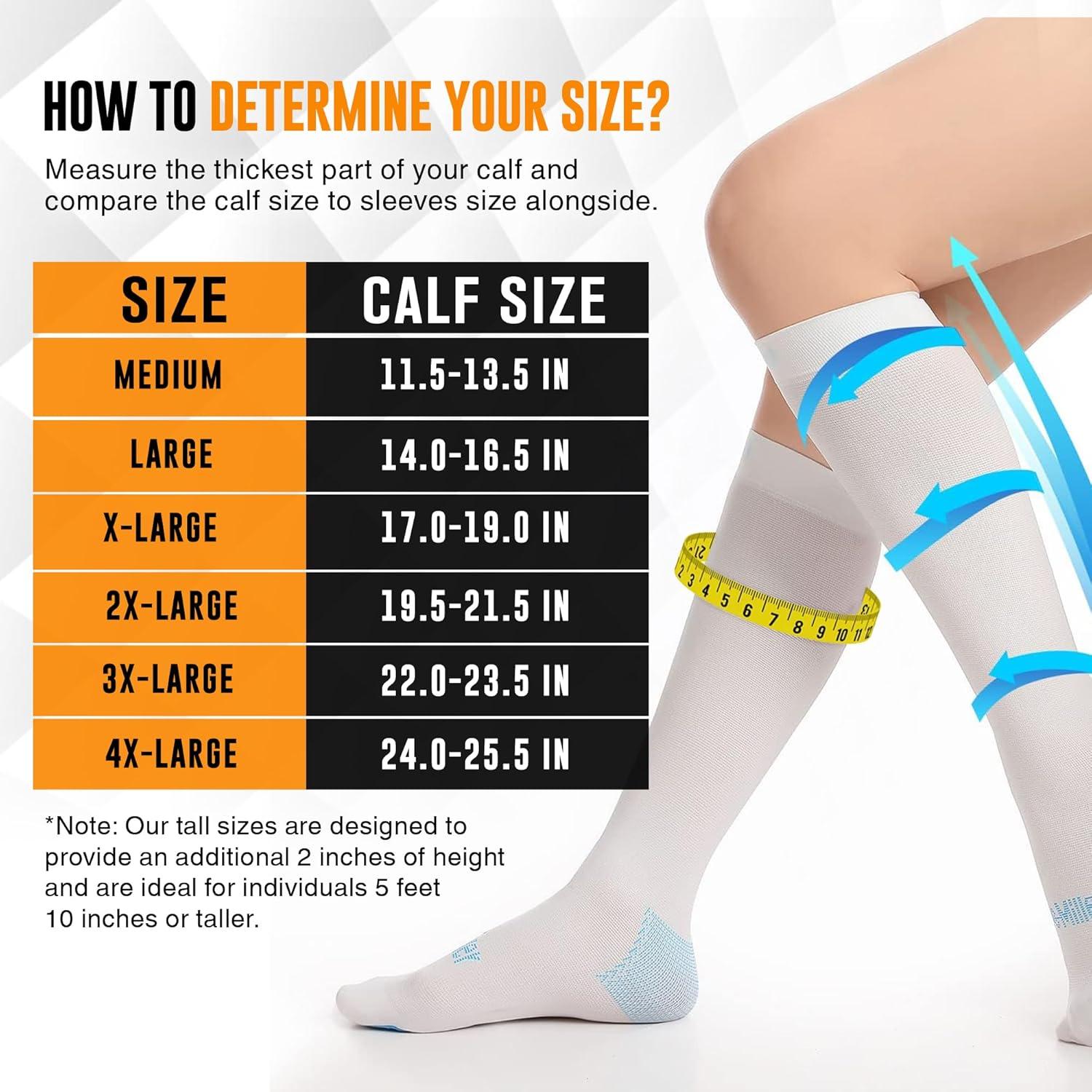 Medias Antitrombosis Doc Miller hasta la Rodilla 15-20 mmHg