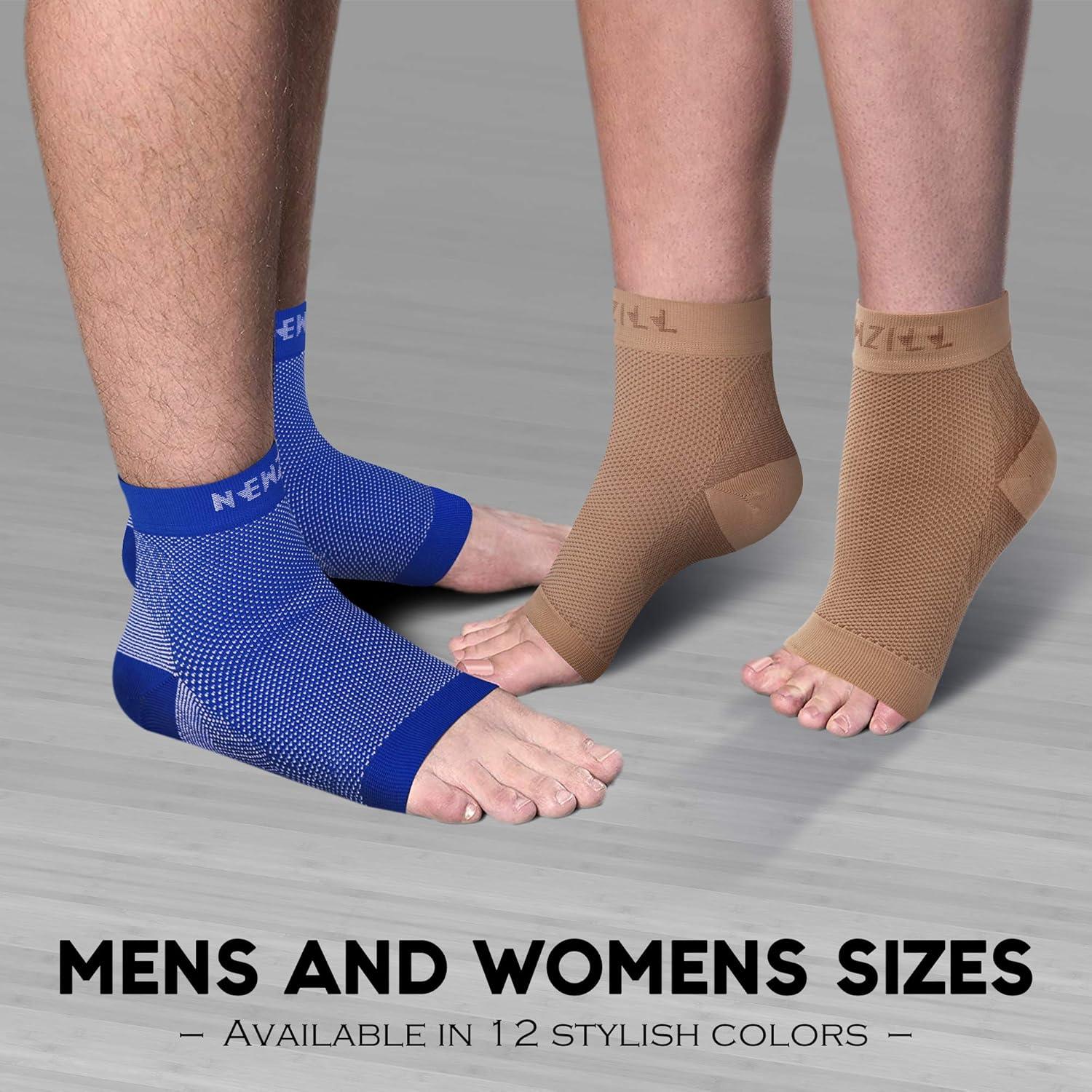 Calcetines de Compresión NEWZILL para Fascitis Plantar L/XL Nude