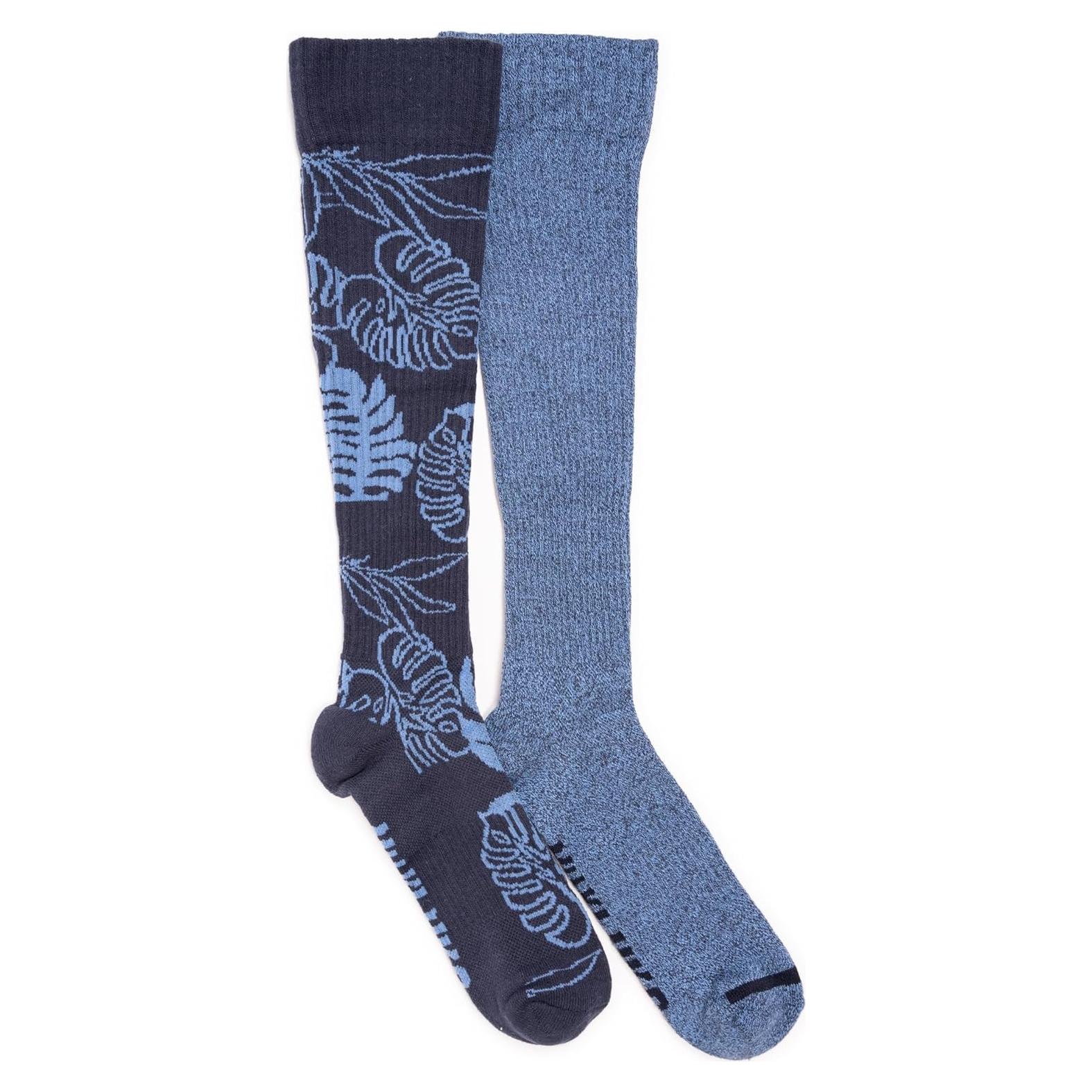 Medias de Compresión MUK LUKS Algodón Mujeres Paquete 3