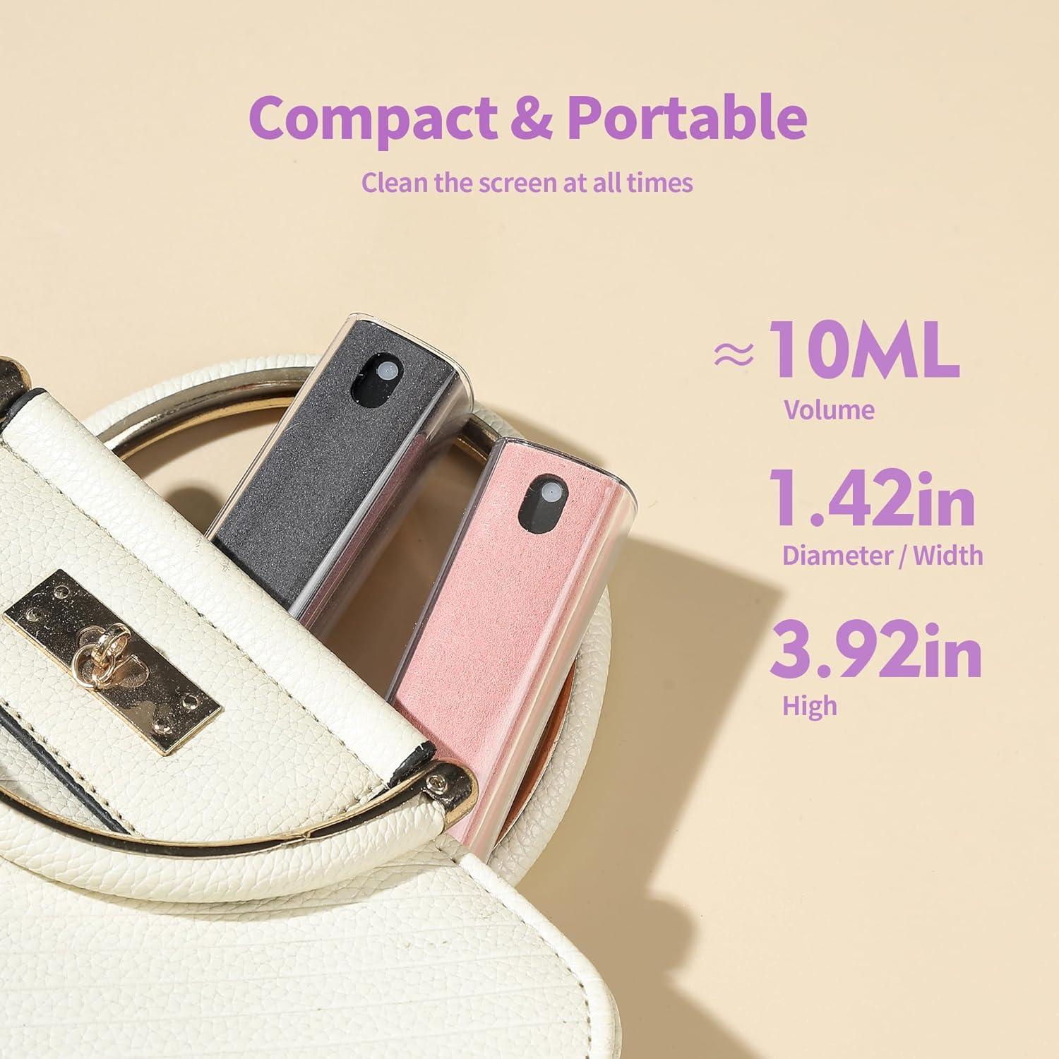 Kit Limpiador Pantalla Táctil 2 Pcs Spray y Paño Microfibra