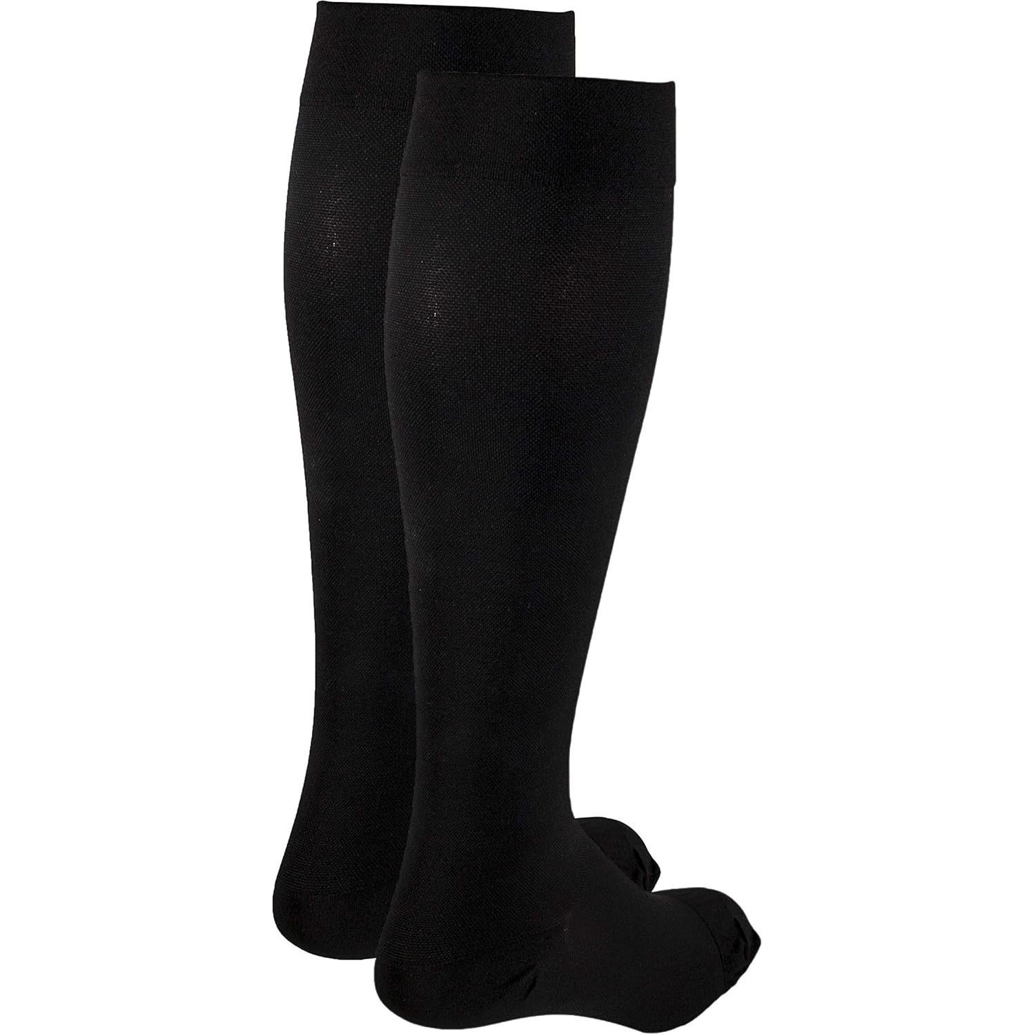 Medias de Compresión Truform 8845 Unisex 30-40 mmHg Negro Mediano
