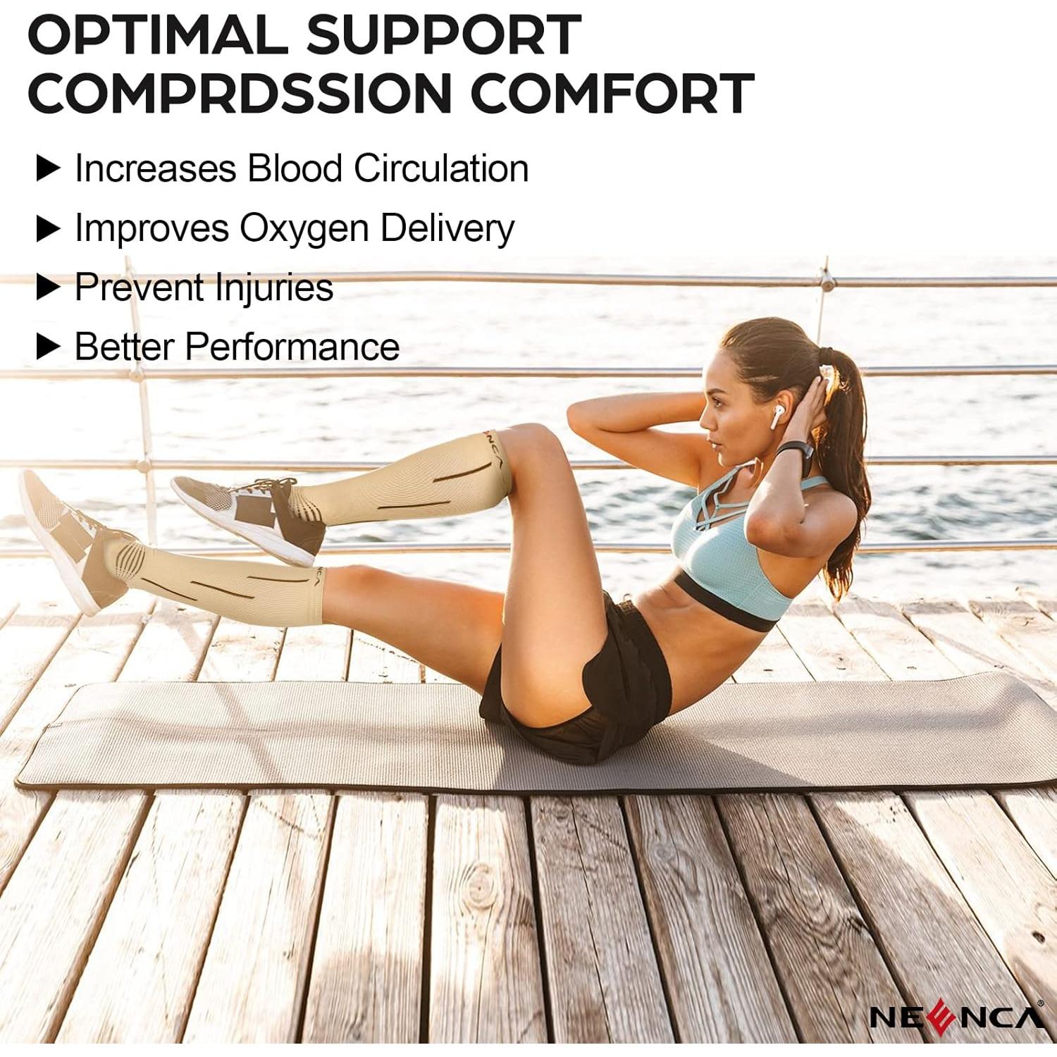 Calcetines de Compresión Médica NEENCA 20-30 mmHg - 1 Par