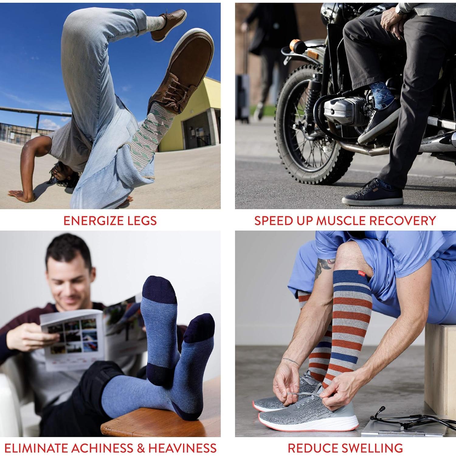 Calcetines de Compresión Graduada VIM & VIGR 30-40 mmHg Unisex