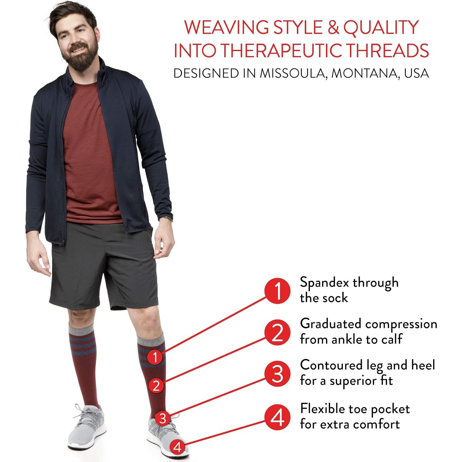 Calcetines de Compresión Graduada VIM & VIGR 30-40 mmHg Unisex