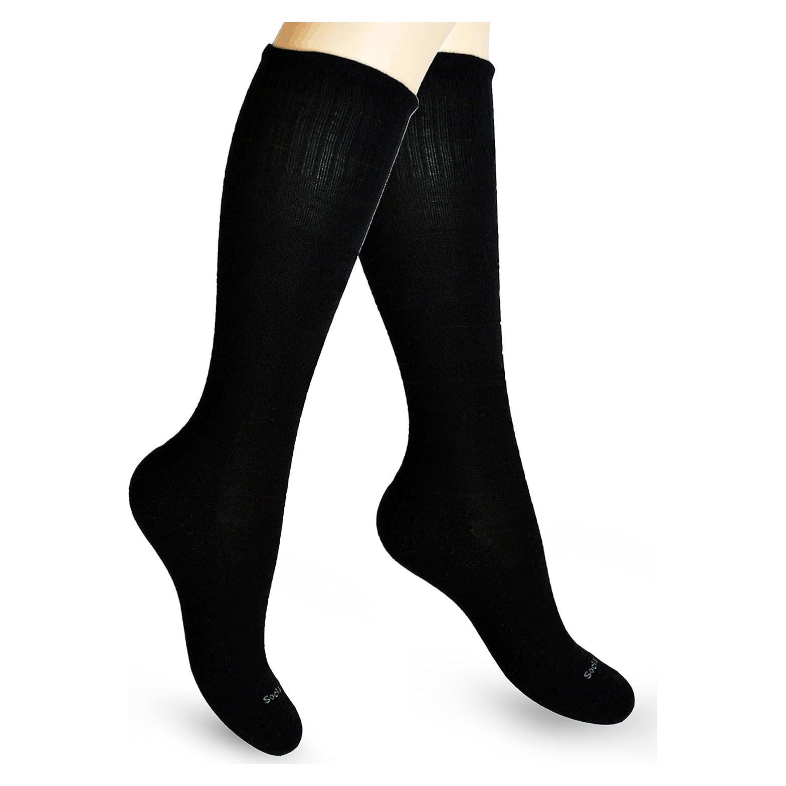 Calcetines de Compresión SocksLane Algodón Negro M/G 15-20 mmHg