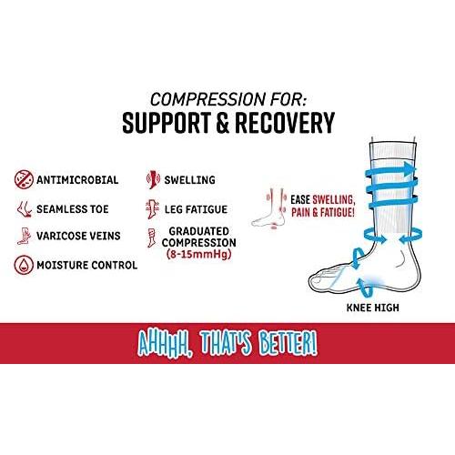 Calcetines de Compresión Graduada Doctor's Choice Hombre 8-15 mmHg
