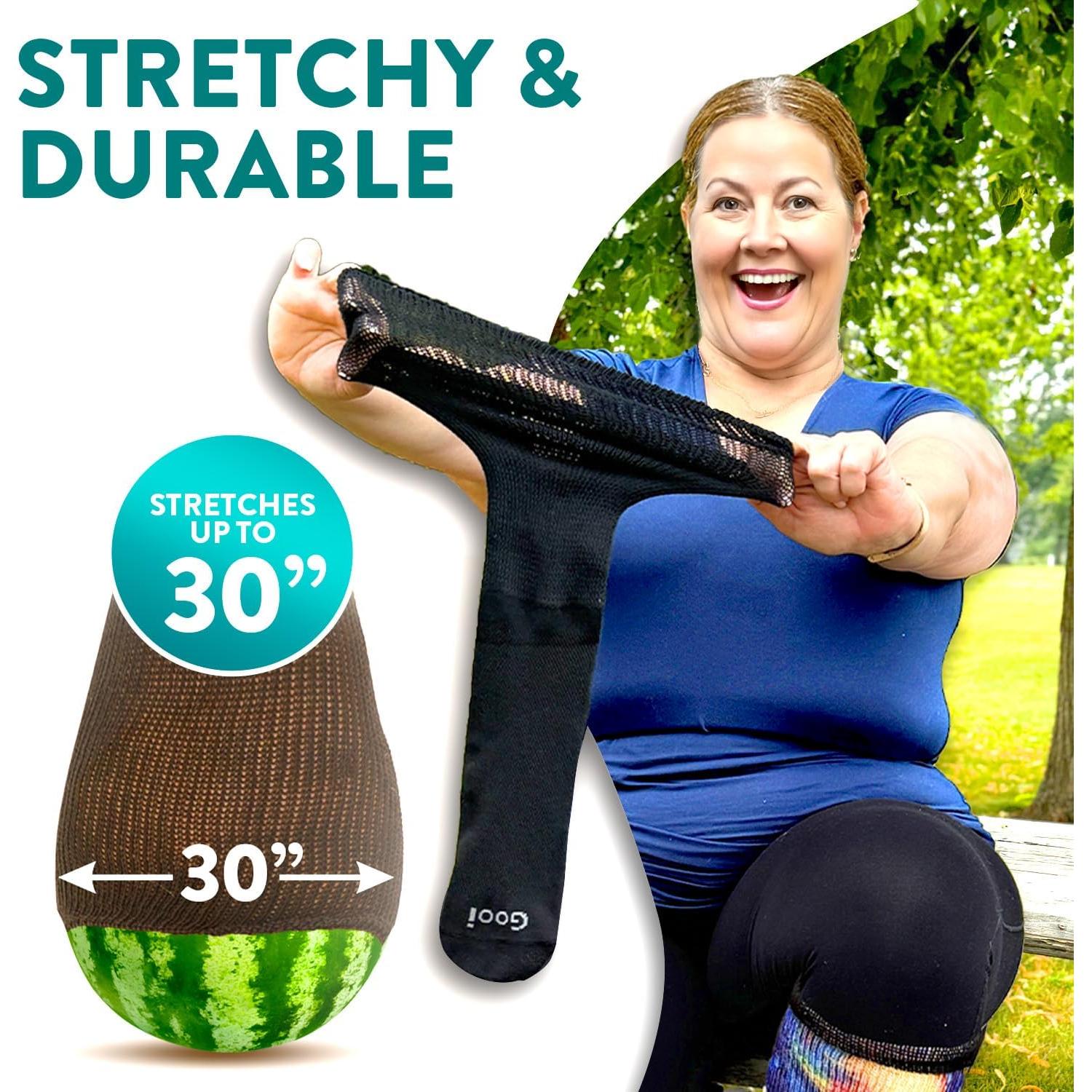 Calcetines Extra Anchos Gooi para Pies Hinchados Talla 10-15