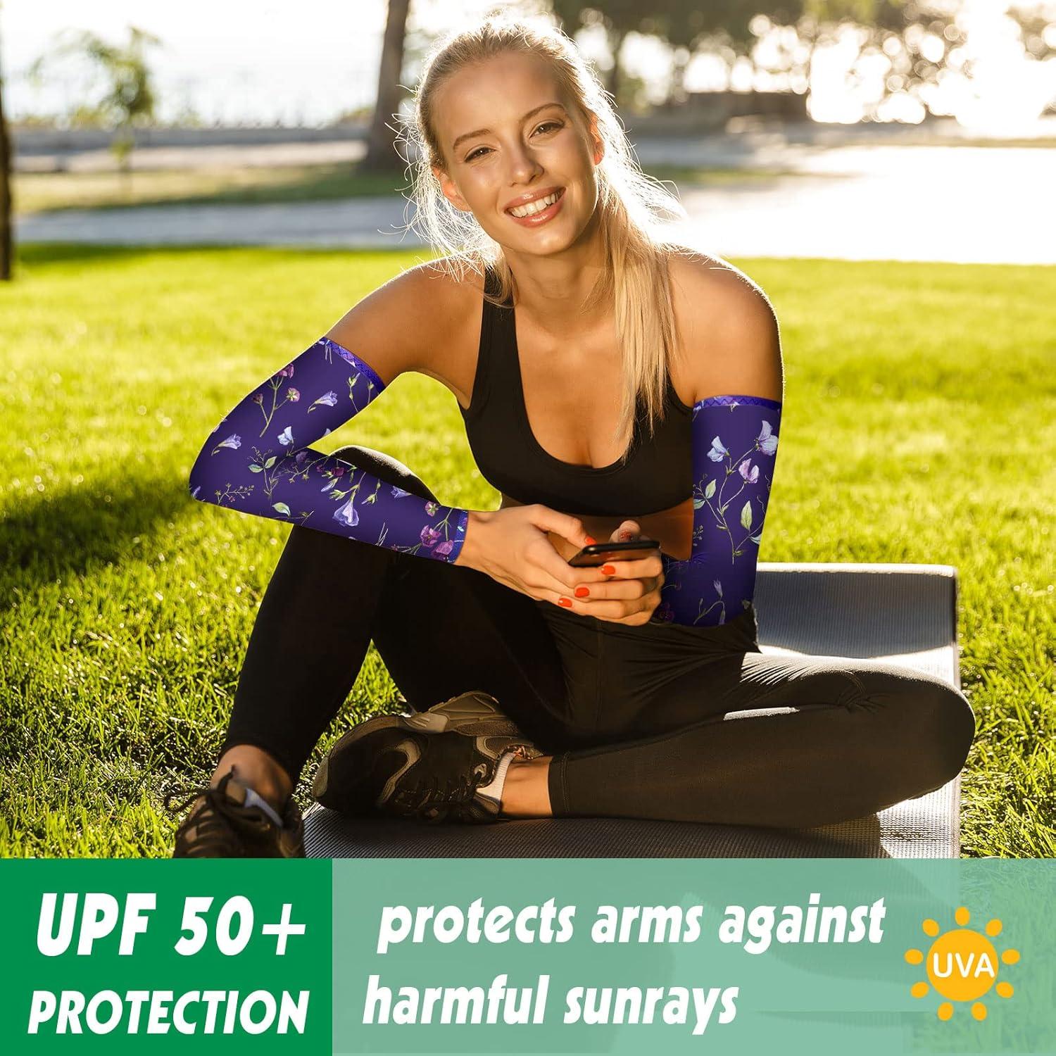 Mangas de Jardinería Jeyiour 18 Pares Protección Solar UV