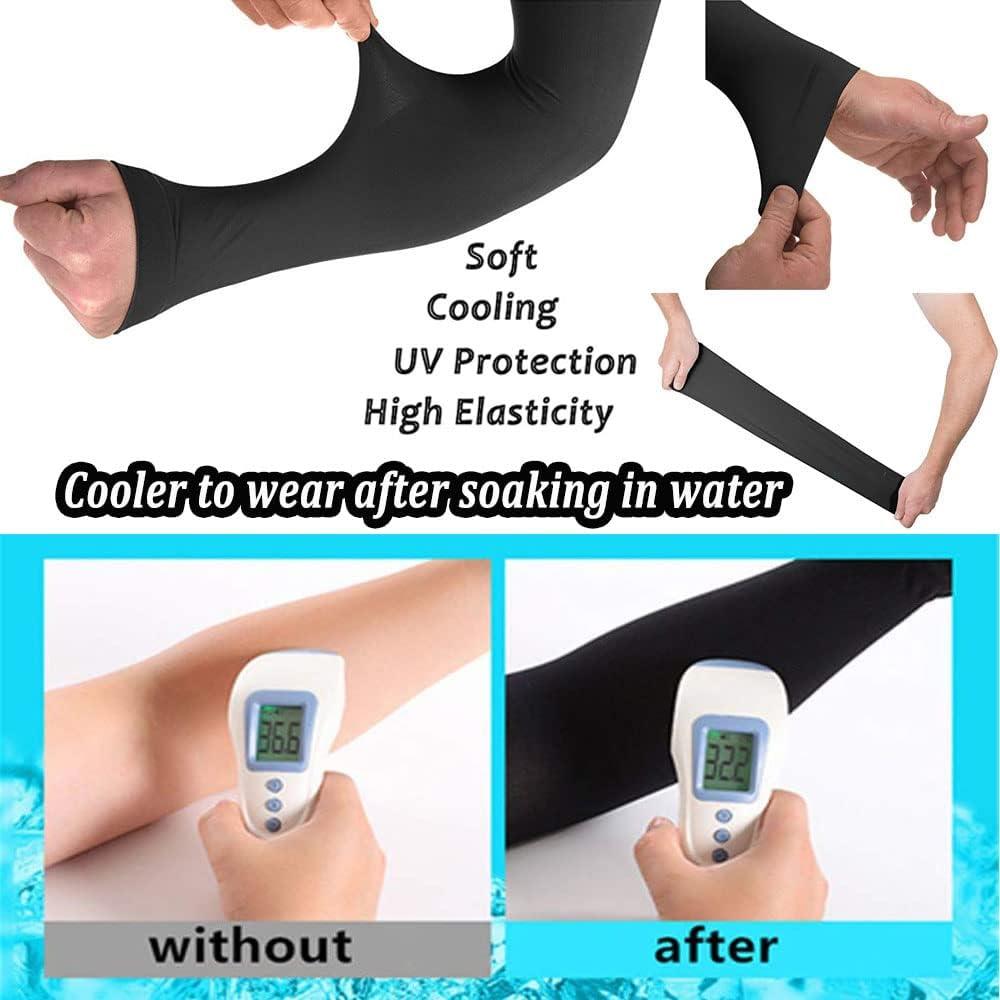 Mangas para Brazos YQXCC 6 Pares Protección UV Cooling UPF 50