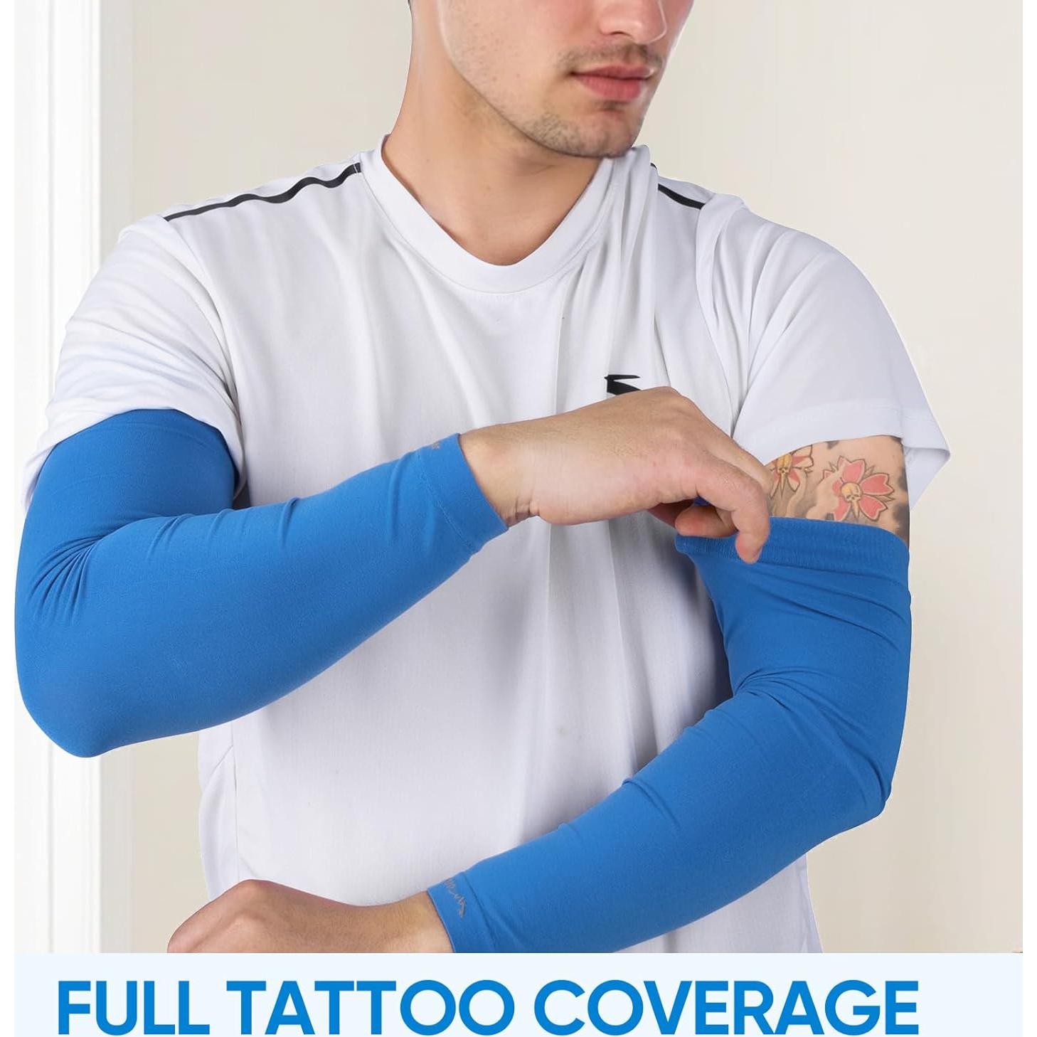 Mangas de Enfriamiento APEXUP UV UPF 50 para Hombres y Mujeres