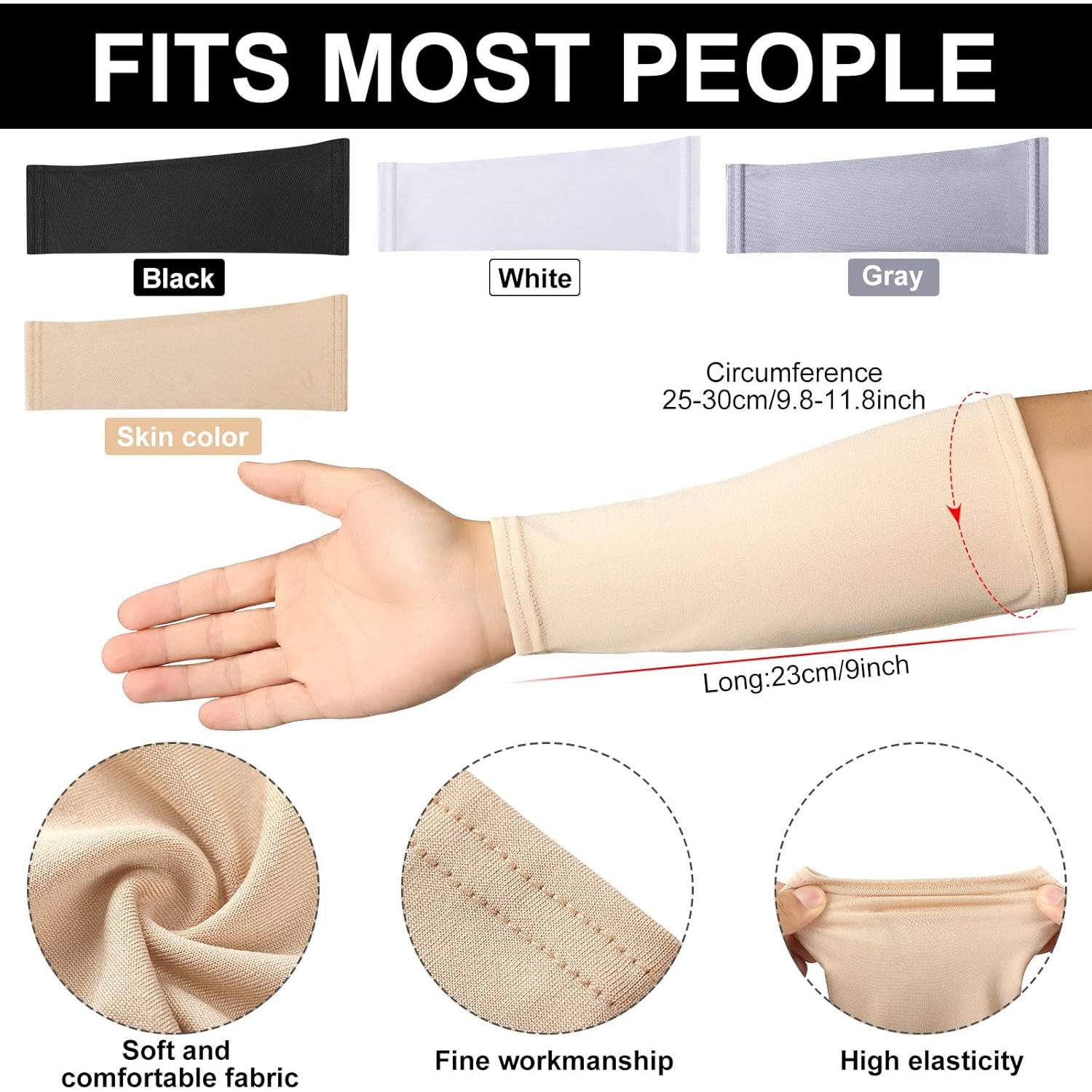 Mangas Protectores de Brazo Eurzom - 4 Pares Transpirables