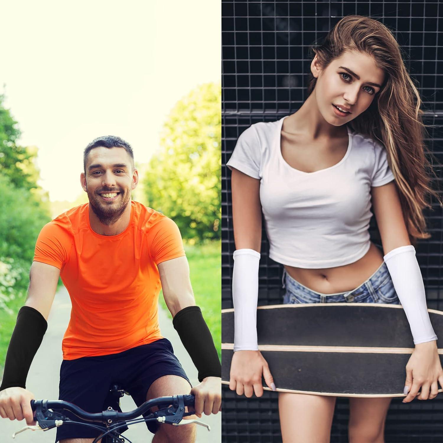 Mangas Protectores de Brazo Eurzom - 4 Pares Transpirables