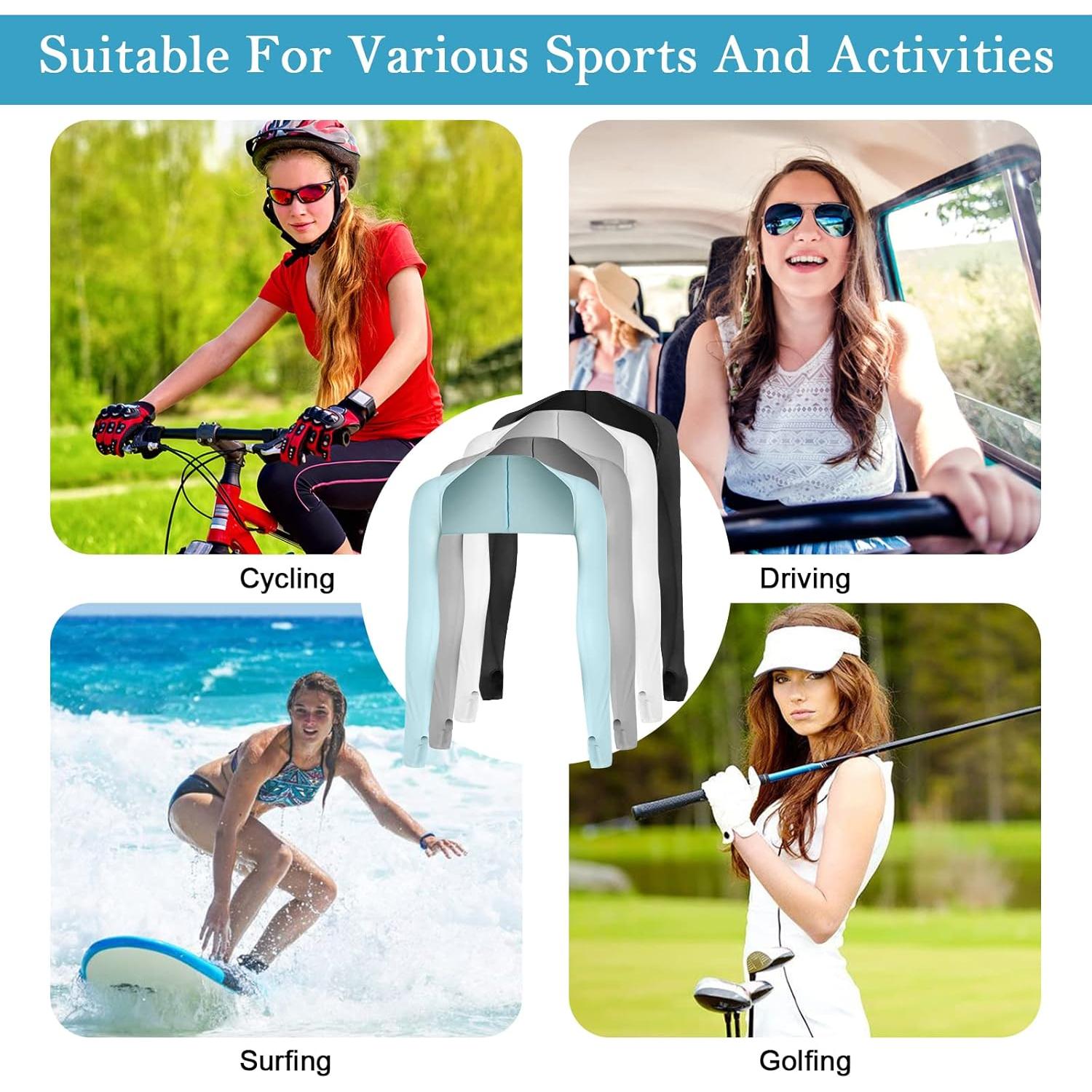 Mangas de Brazo Enfriadoras PHOGARY UV 50+ 4 Colores