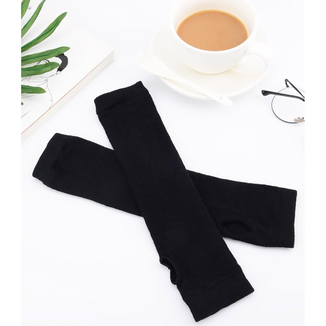 Guantes Largos Sin Dedos Bememo para Mujeres - 3 Pares