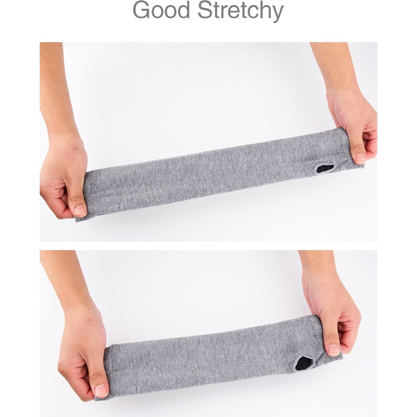 Guantes Largos Sin Dedos Bememo para Mujeres - 3 Pares