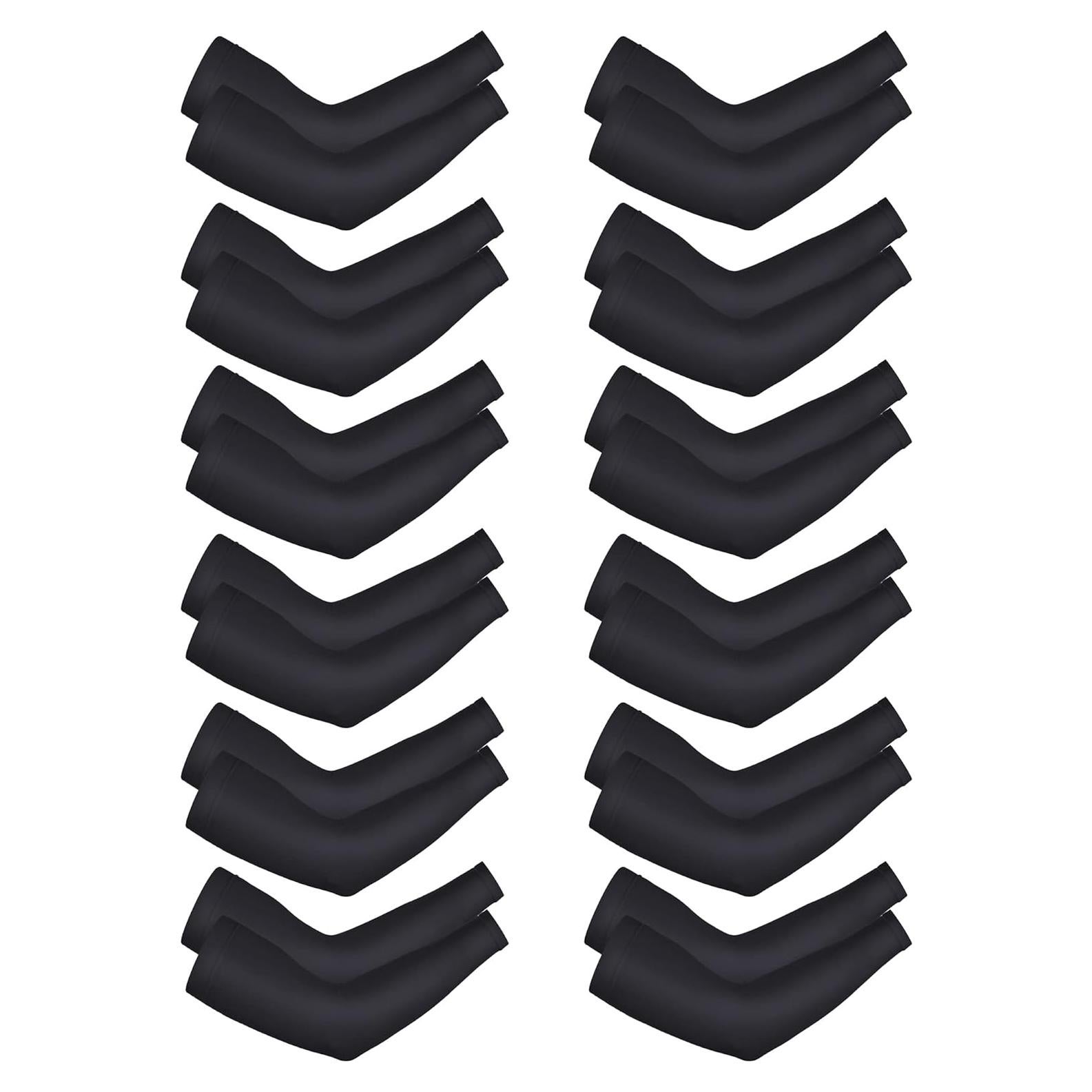 Mangas de Protección UV Unisex Bememo - 12 Pares, Transpirables