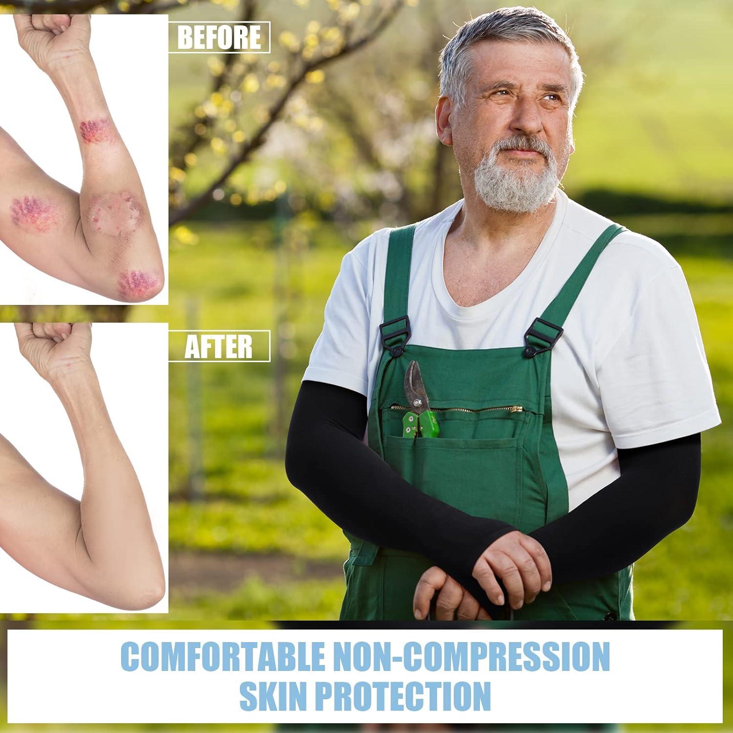 Mangas Protectores para Piel Delicada Janmercy - 9 Pares