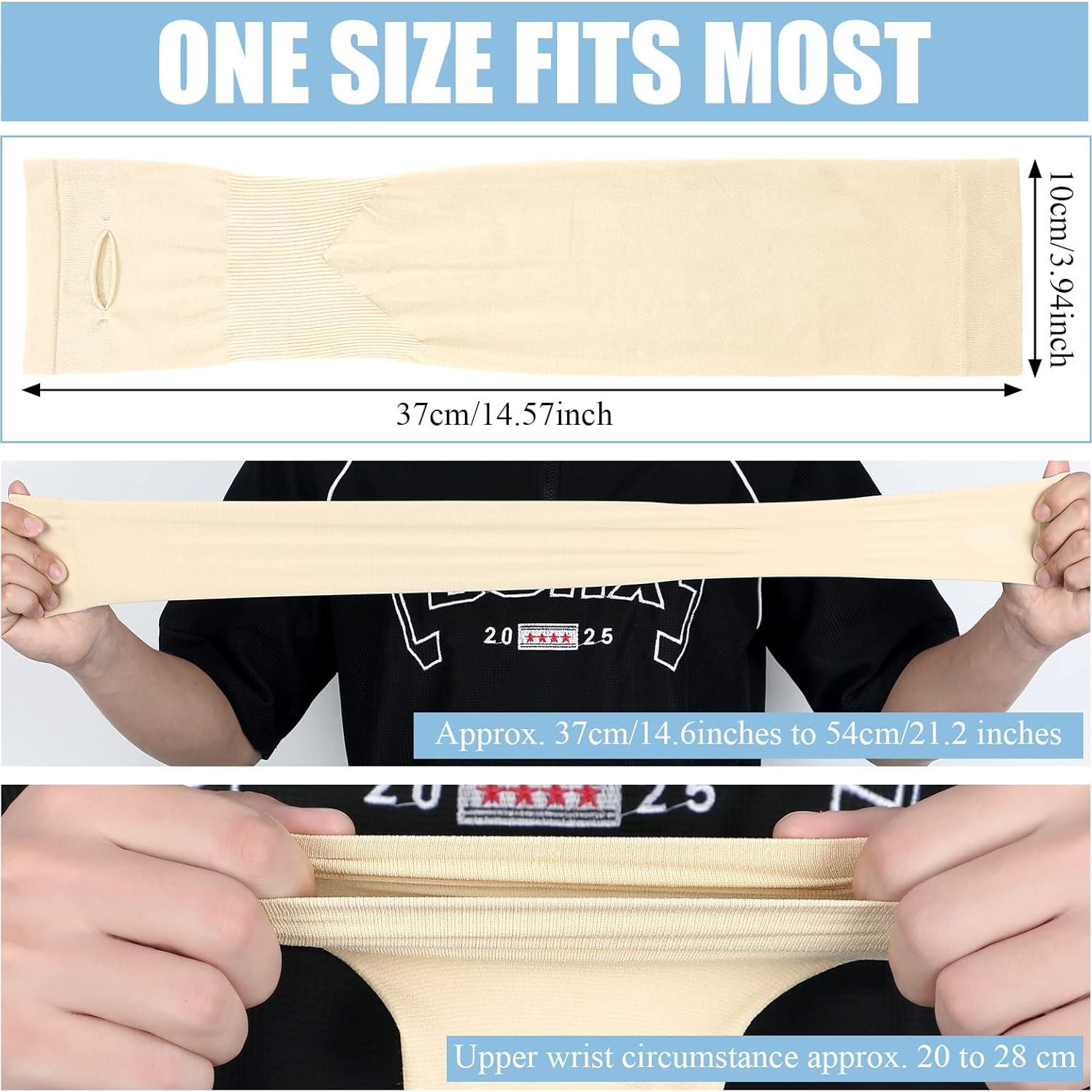 Mangas Protectores para Piel Delicada Janmercy - 9 Pares