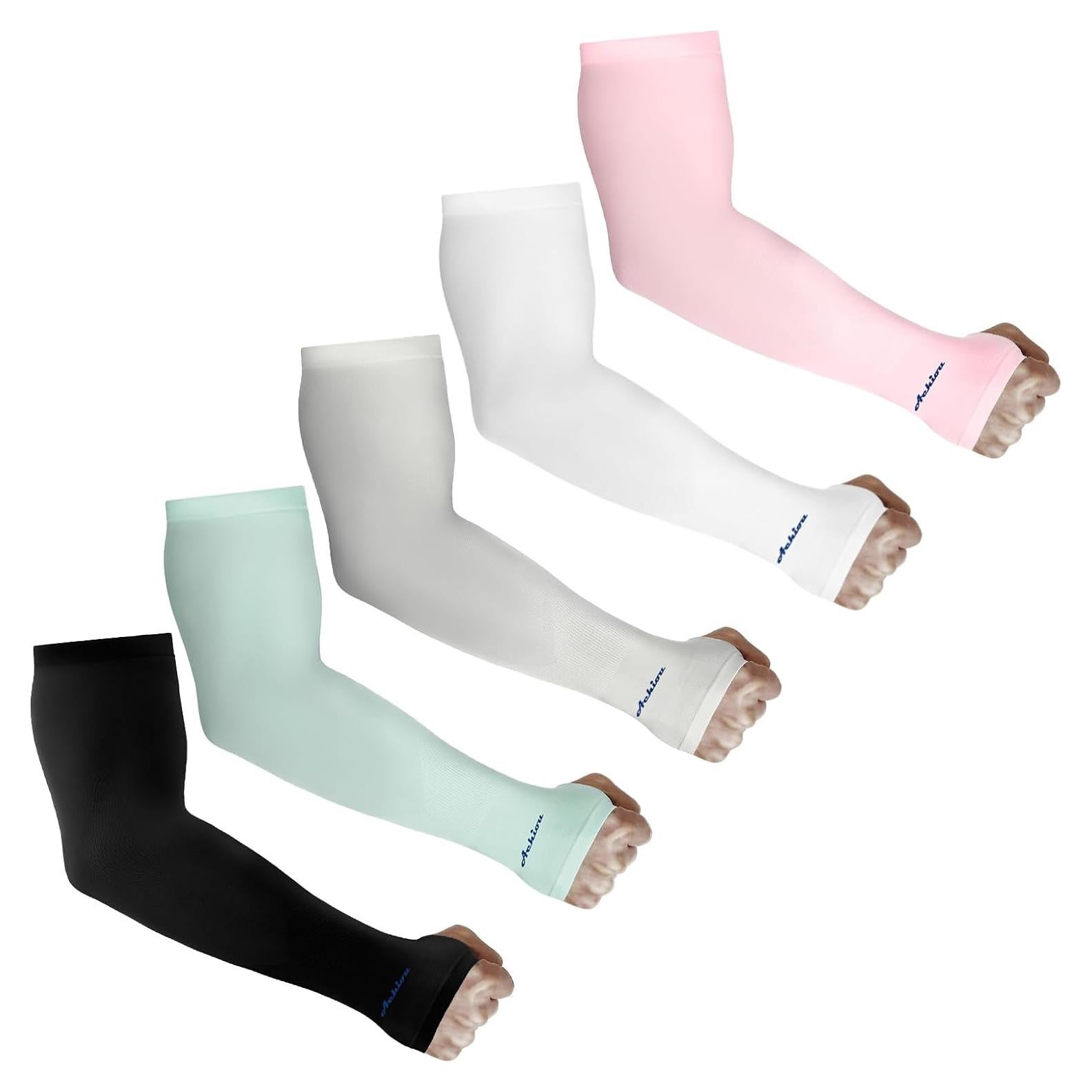 Mangas de Compresión Achiou UV 50 para Brazo Unisex - 5 Colores