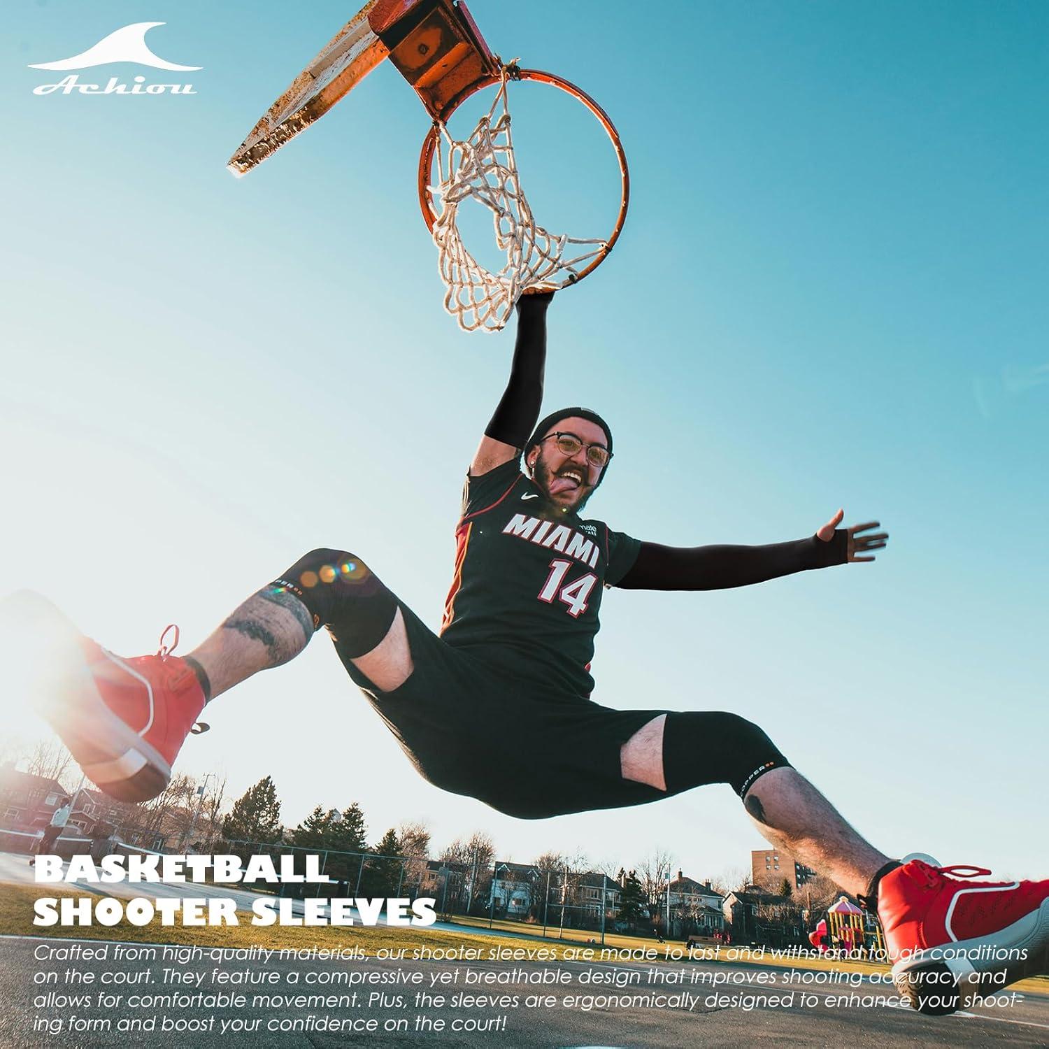 Mangas de Compresión Achiou UV 50 para Brazo Unisex - 5 Colores