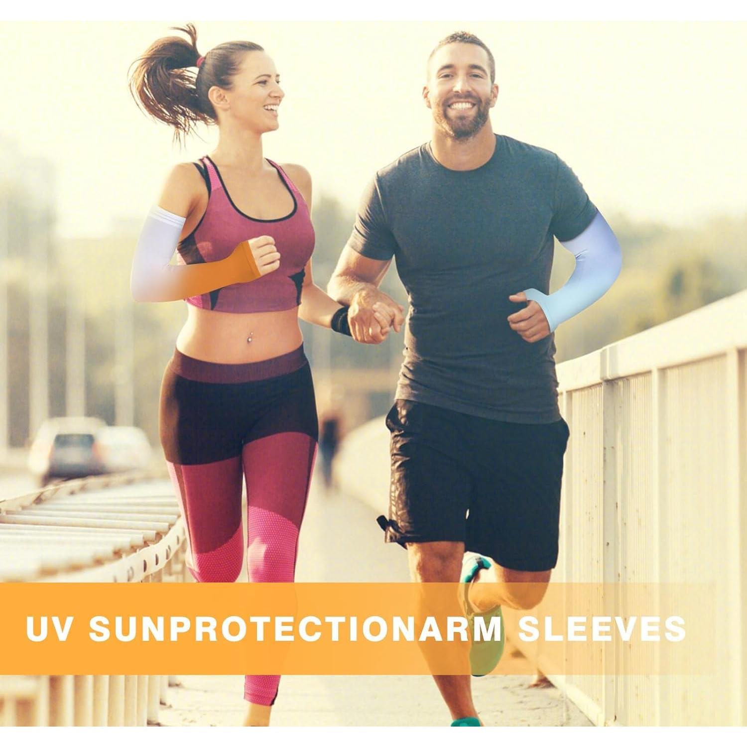 3 Pares de Fundas de Brazo UV para Mujeres - Protección Solar