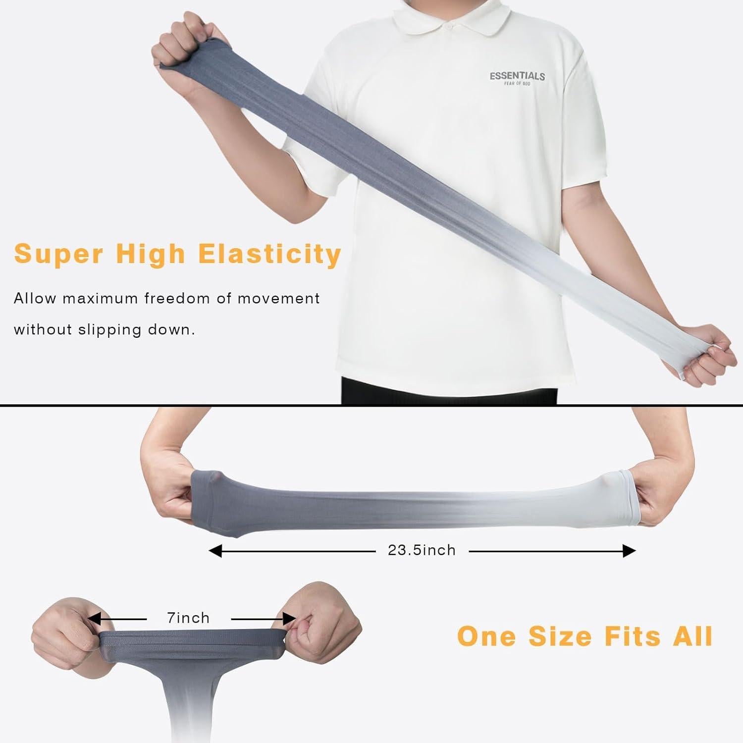 3 Pares de Fundas de Brazo UV para Mujeres - Protección Solar