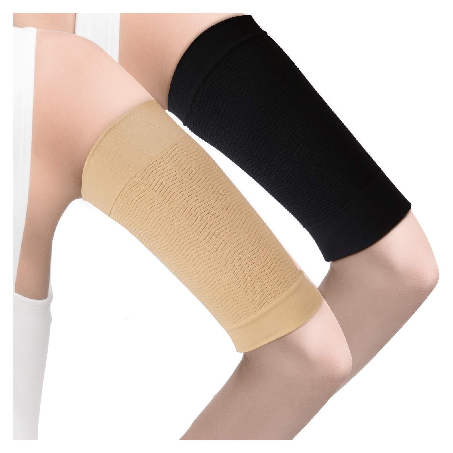 WILLBOND 4 Pares Mangas Reductoras Elásticas para Mujeres